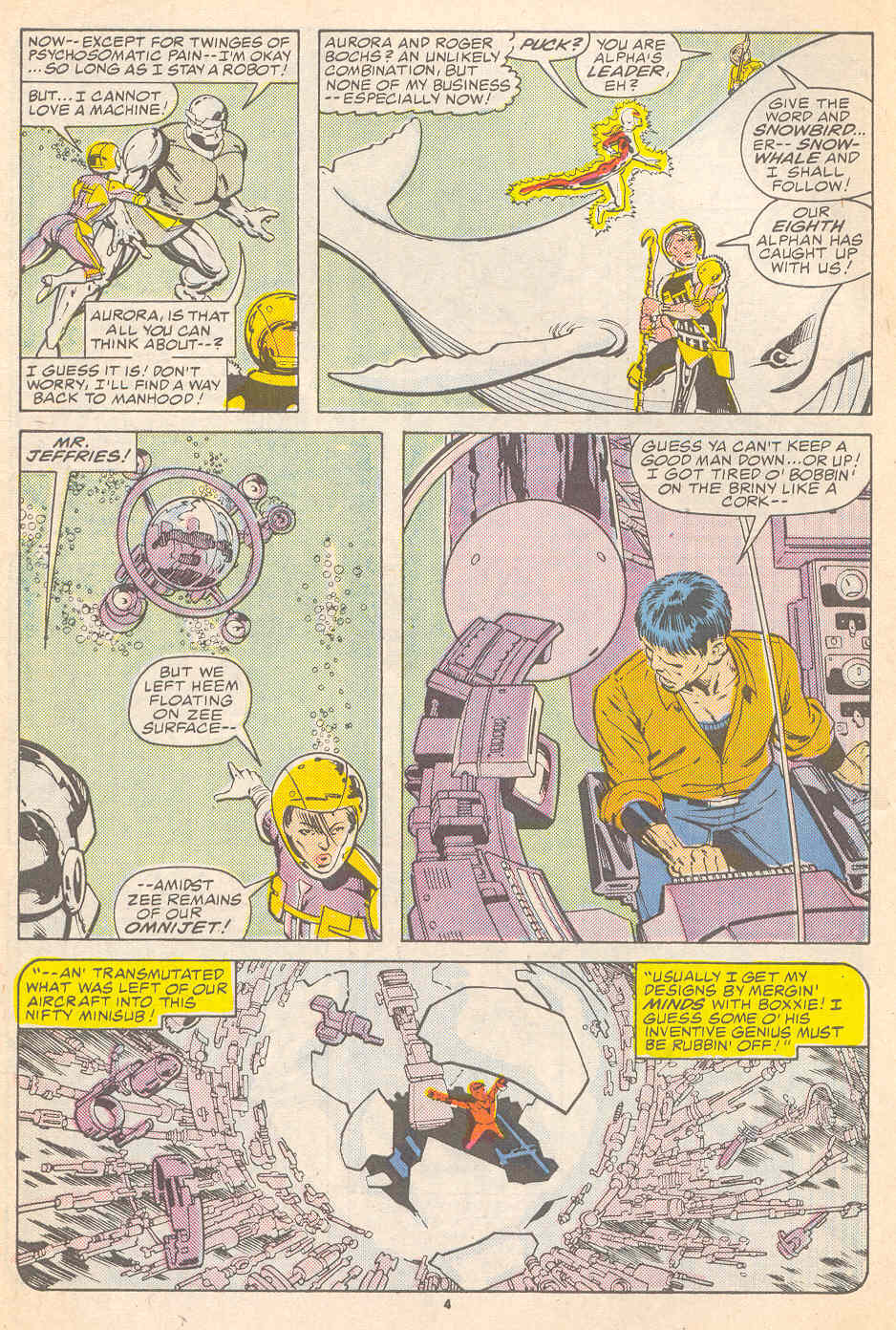 Read online Alpha Flight (1983) comic -  Issue #40 - 5