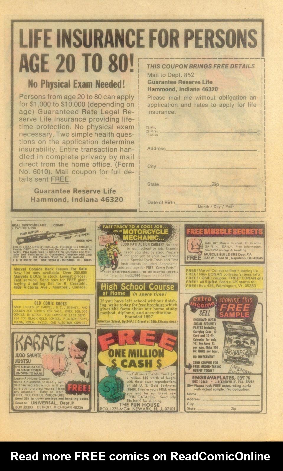 Read online Kid Colt Outlaw comic -  Issue #209 - 27