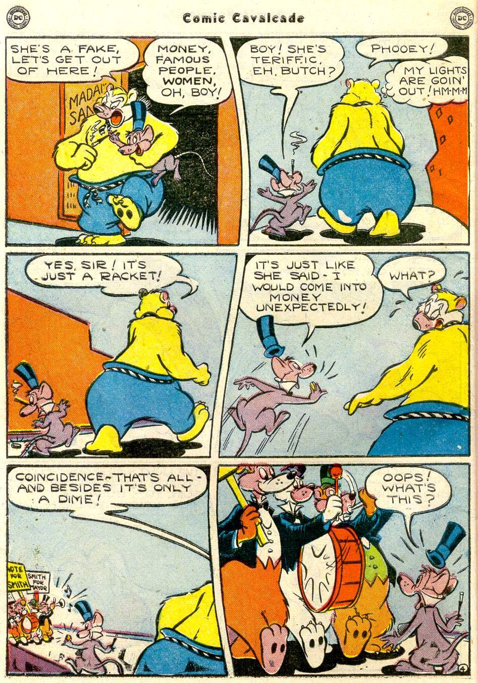 Read online Comic Cavalcade comic -  Issue #43 - 62