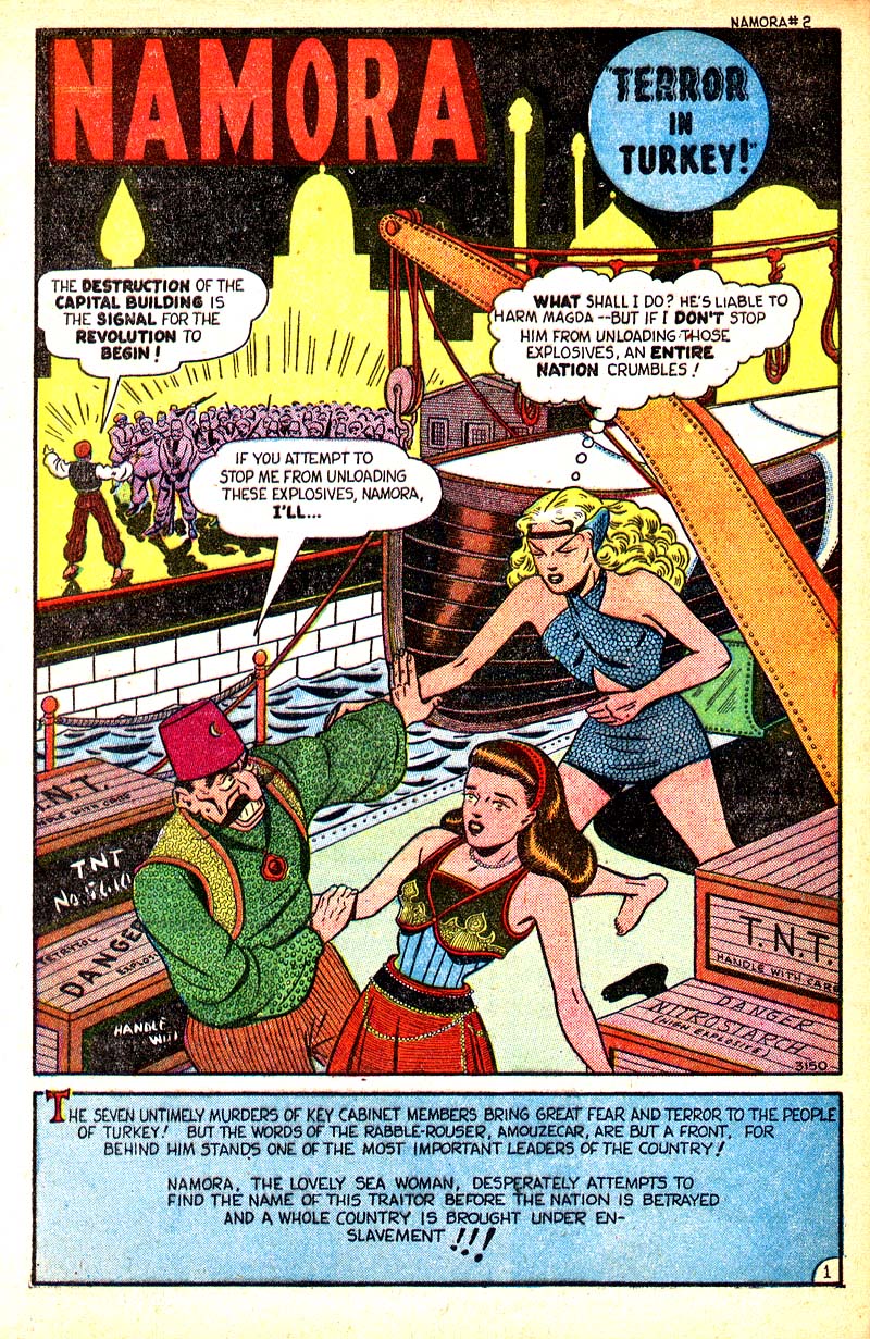 Read online Namora (1948) comic -  Issue #2 - 2