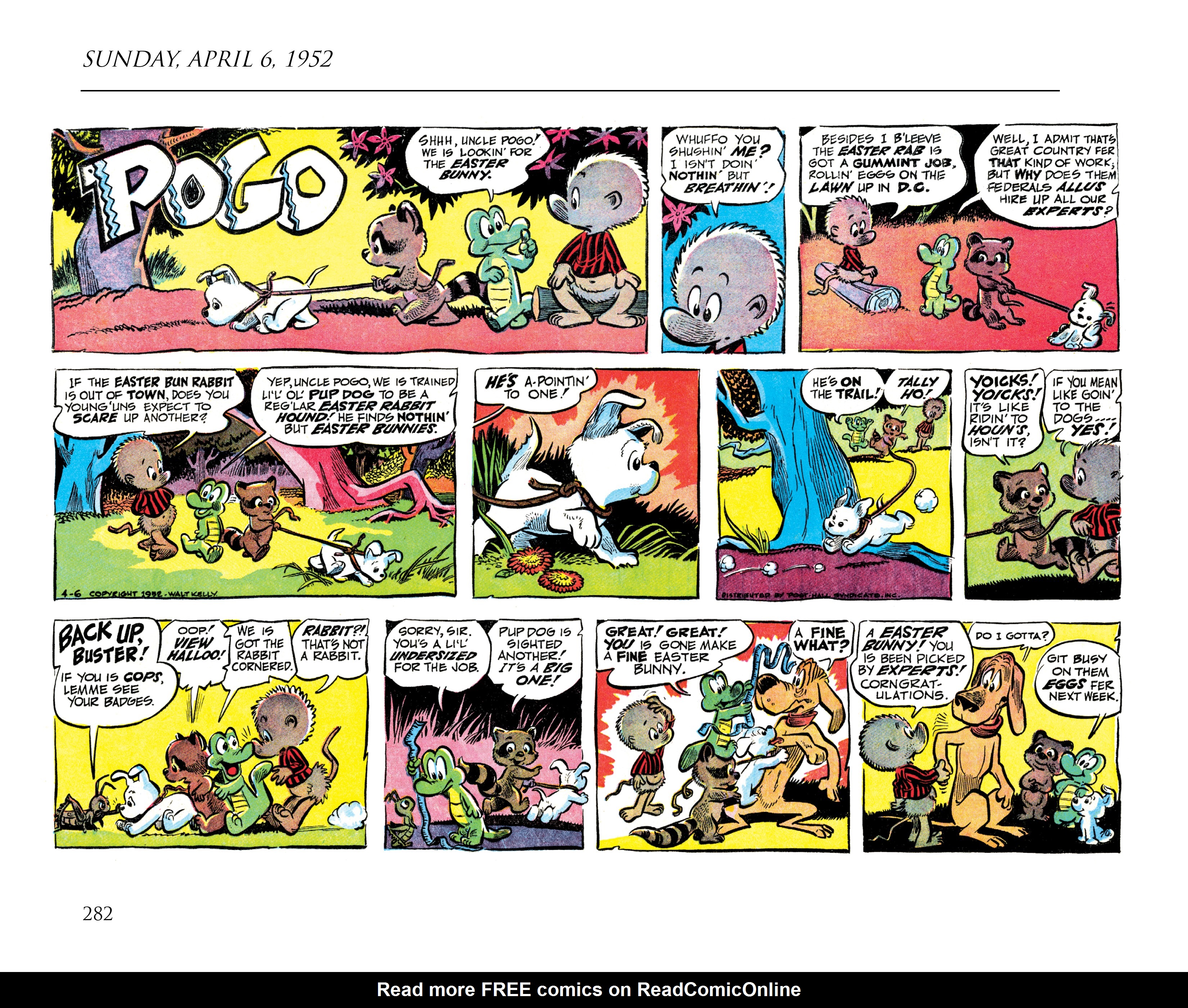Read online Pogo by Walt Kelly: The Complete Syndicated Comic Strips comic -  Issue # TPB 2 (Part 3) - 100