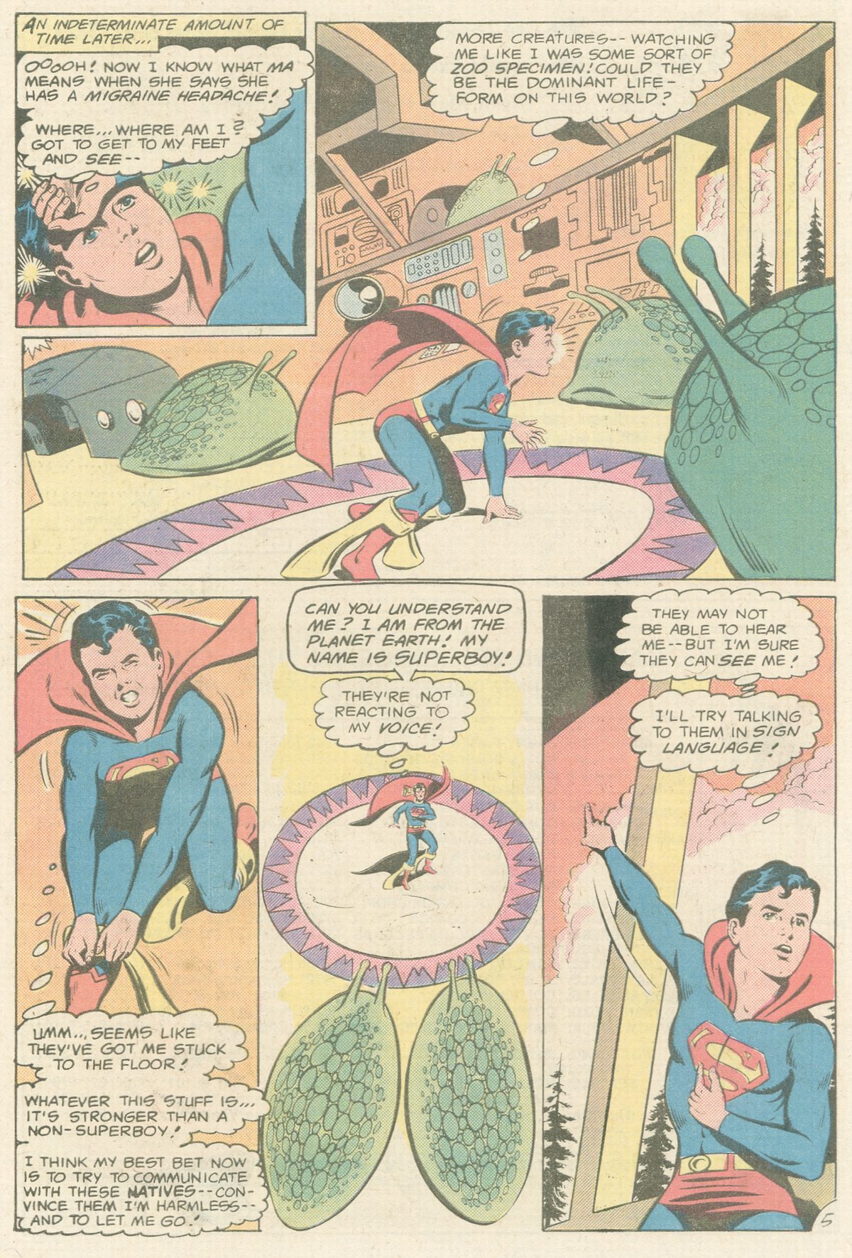 Read online The New Adventures of Superboy comic -  Issue #20 - 23