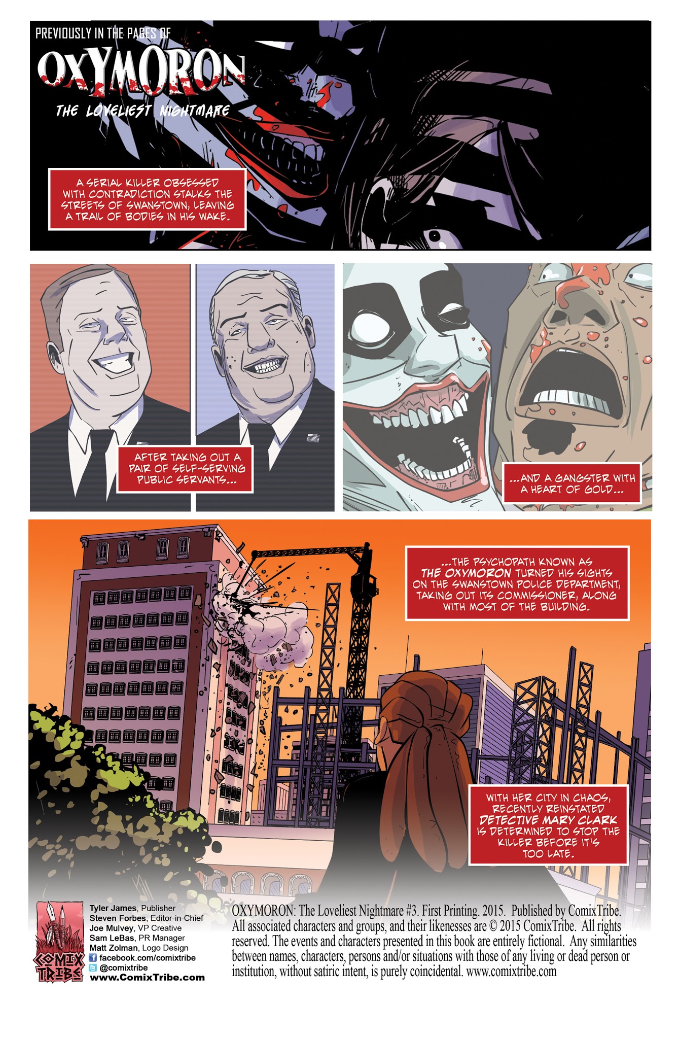 Read online Oxymoron: The Loveliest Nightmare comic -  Issue #3 - 3