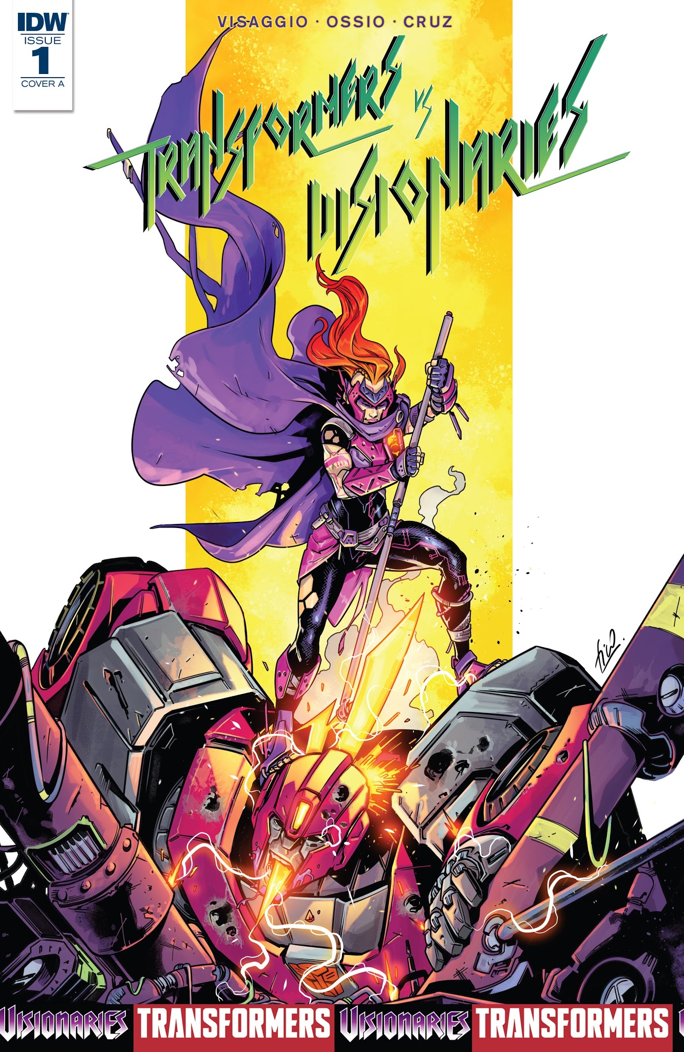 Read online Transformers vs. Visionaries comic -  Issue #1 - 1