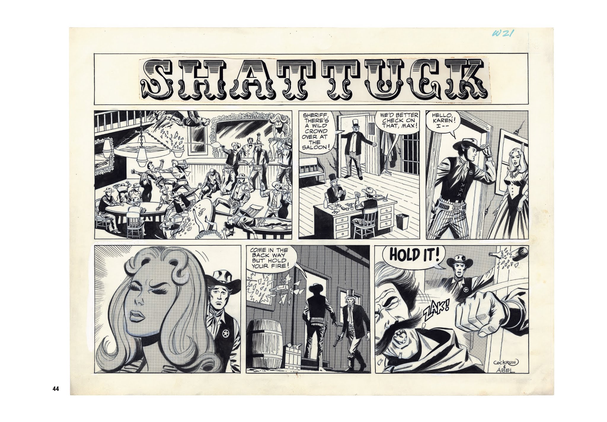 Read online Wallace Wood Presents Shattuck comic -  Issue # TPB - 44