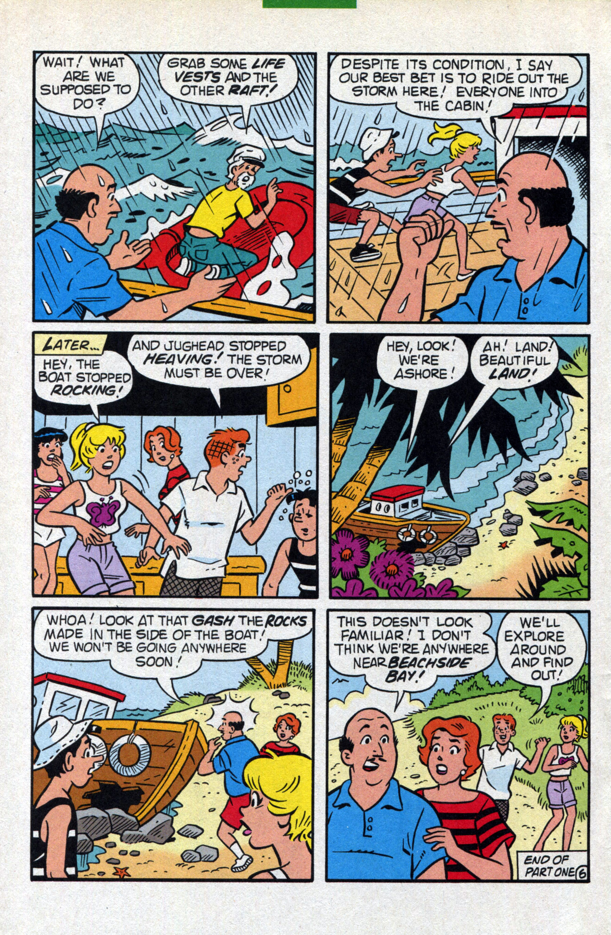 Read online Archie's Vacation Special comic -  Issue #8 - 8