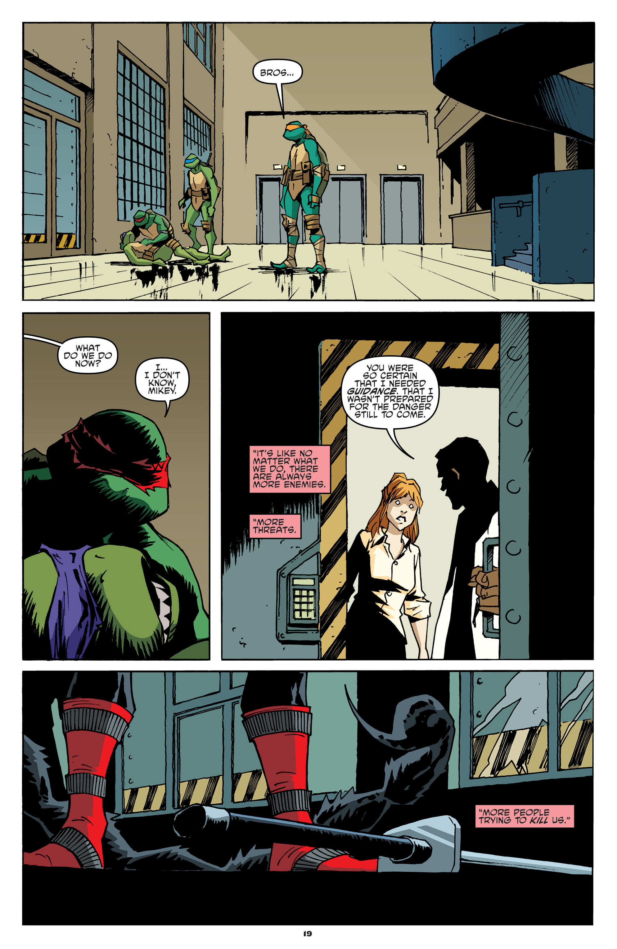 Read online Teenage Mutant Ninja Turtles Universe comic -  Issue #1 - 21