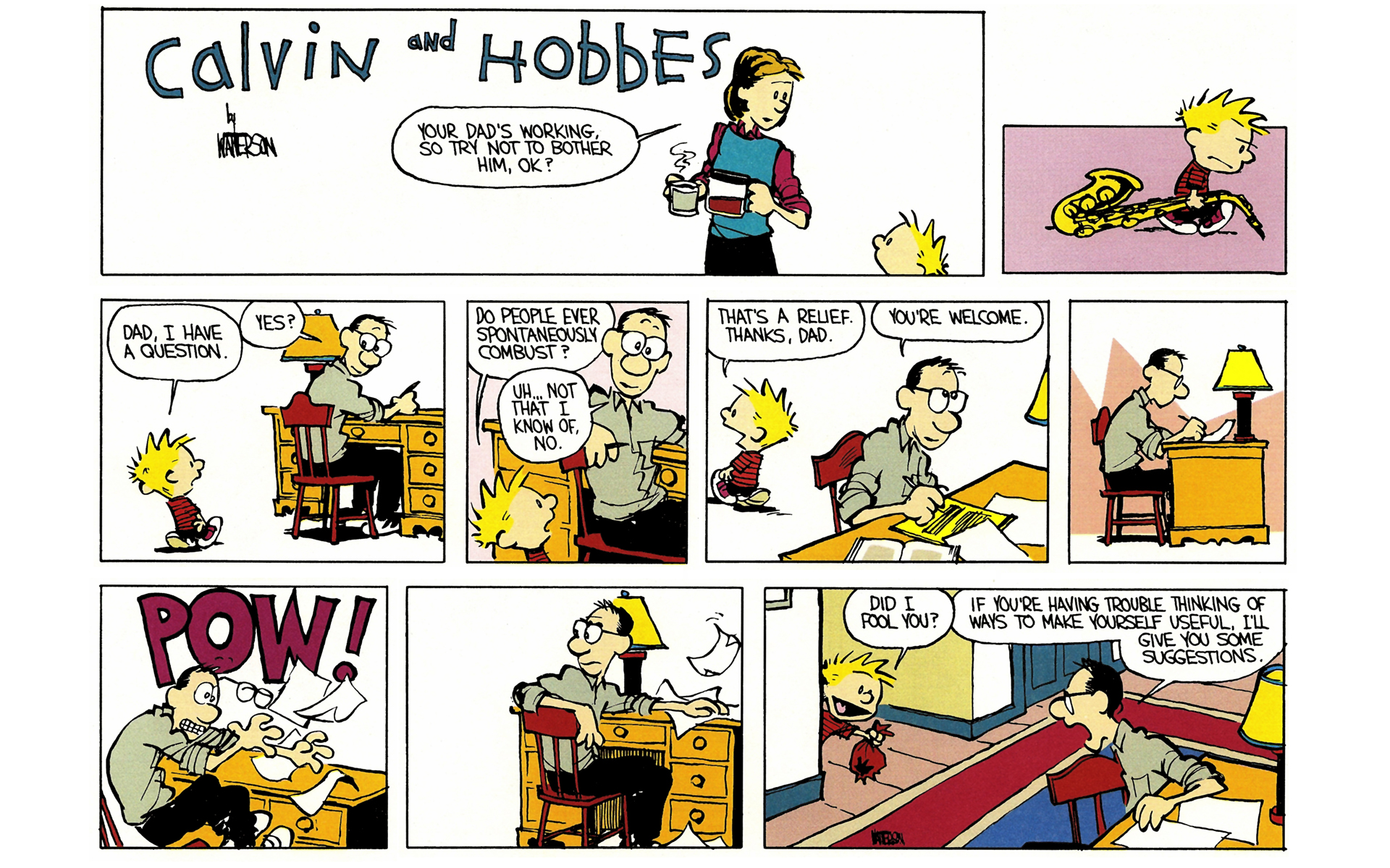 Read online Calvin and Hobbes comic -  Issue #3 - 98