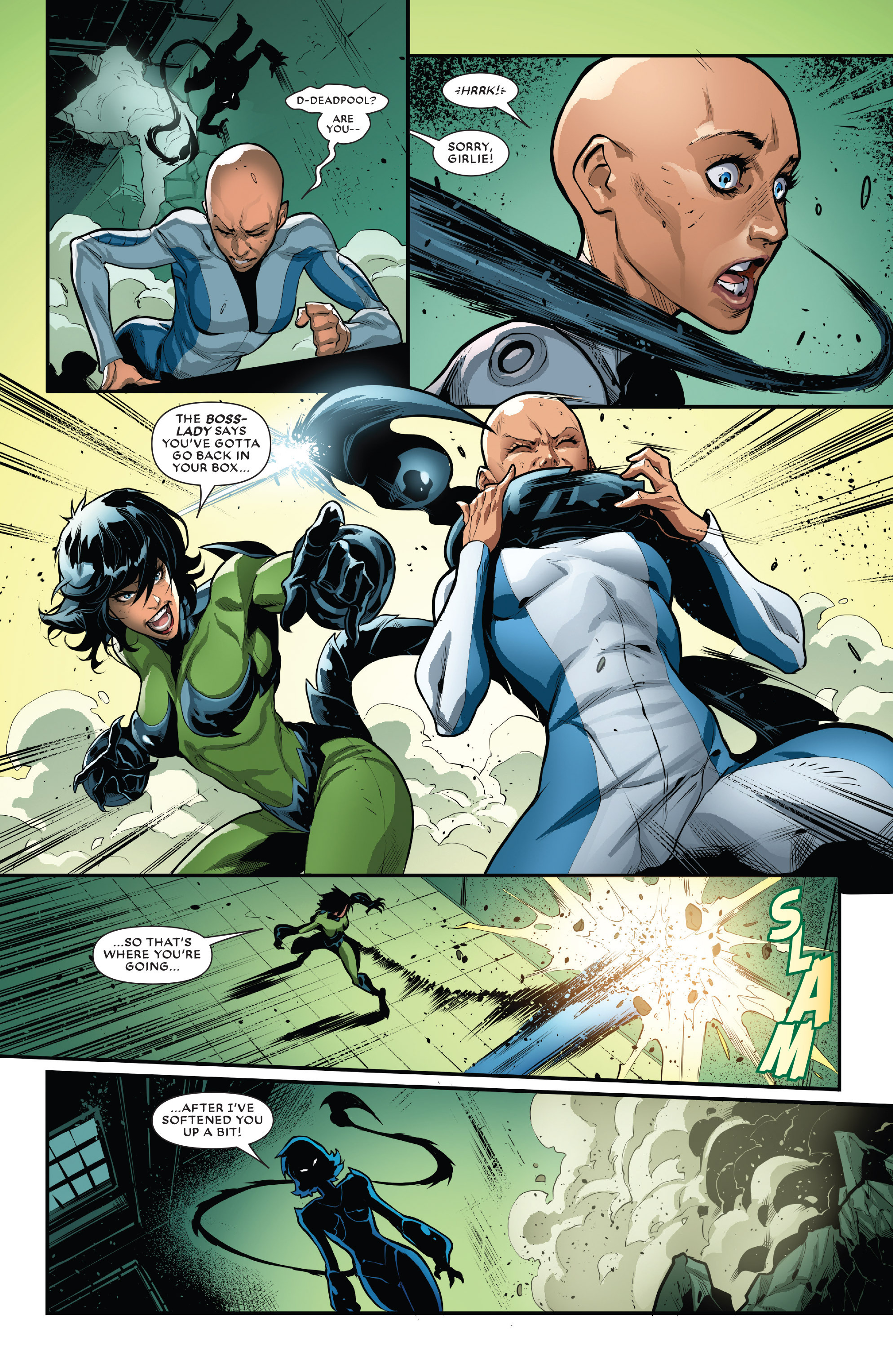 Read online Deadpool & the Mercs For Money [II] comic -  Issue #4 - 15