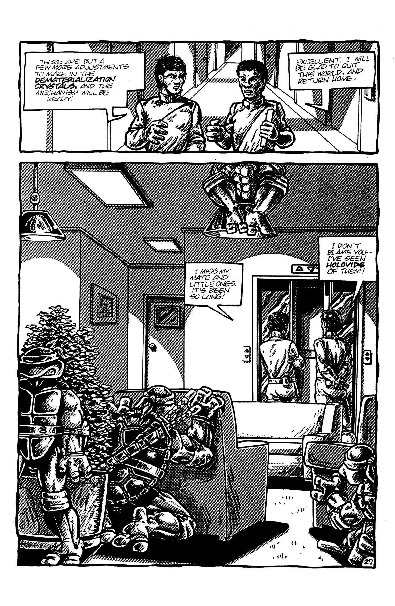 Teenage Mutant Ninja Turtles (1984) Issue #4 #4 - English 27