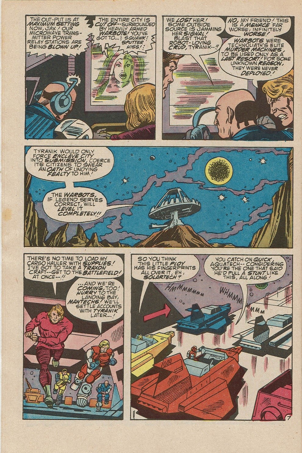 Read online ManTech Robot Warriors comic -  Issue #3 - 10