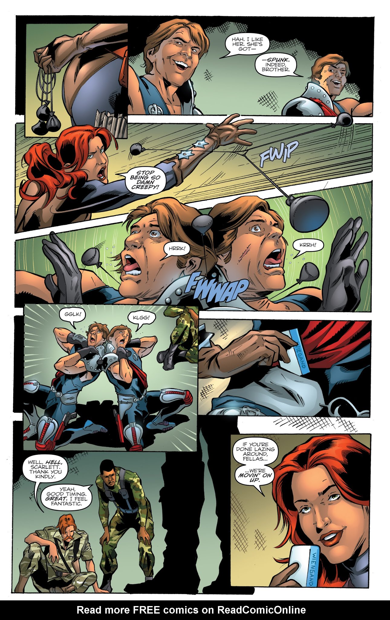Read online G.I. Joe: A Real American Hero vs. the Six Million Dollar Man comic -  Issue #4 - 12