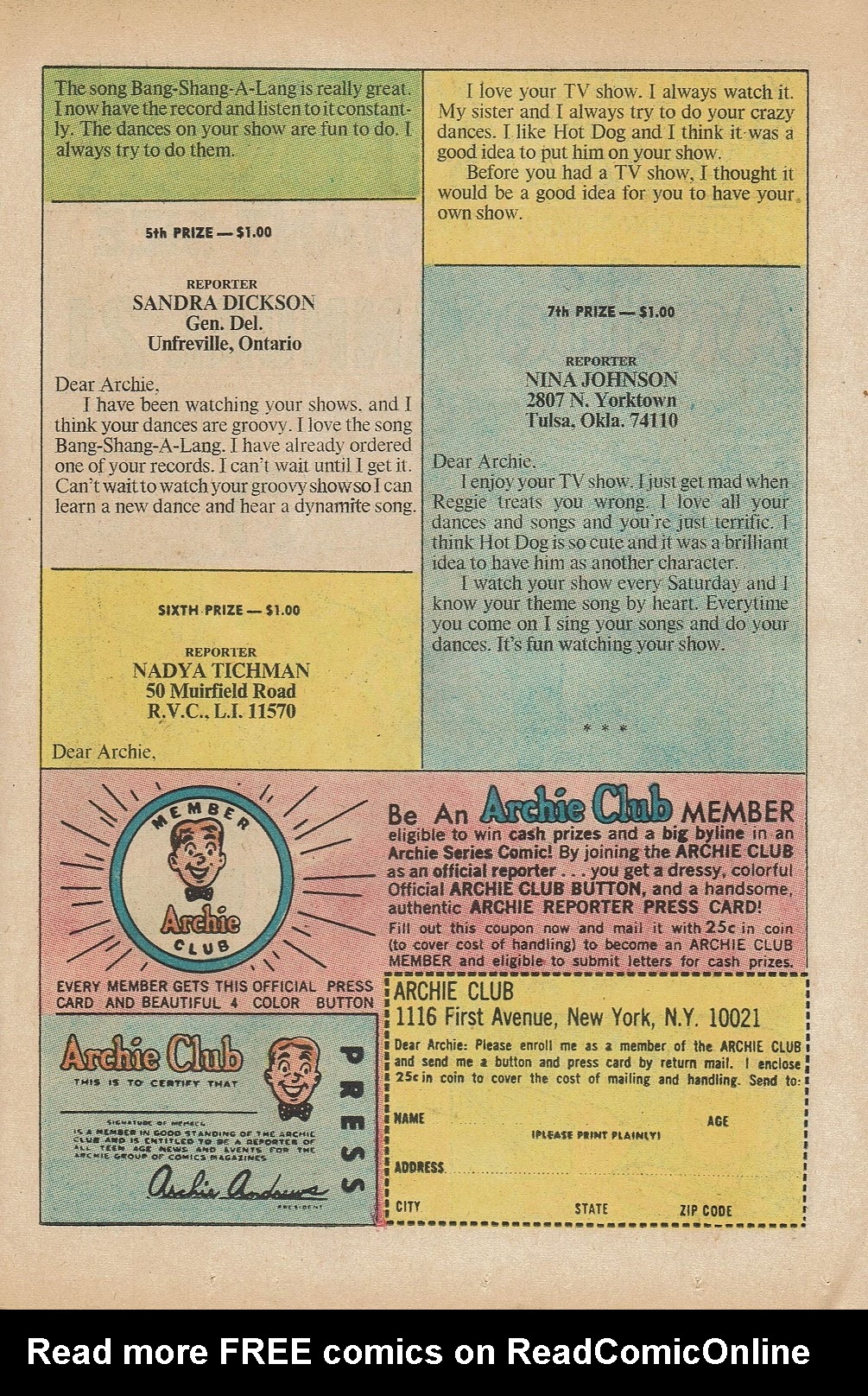 Read online Jughead (1965) comic -  Issue #170 - 11