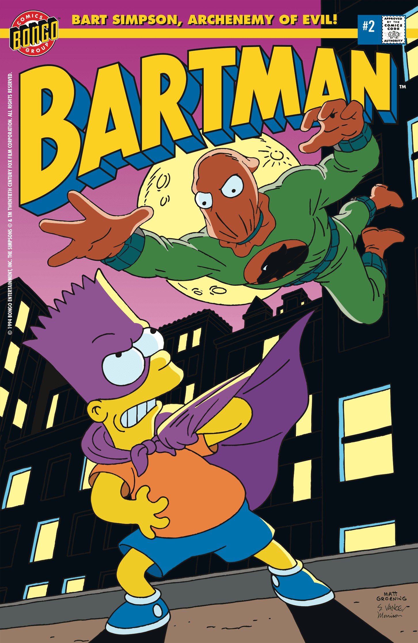 Read online Bartman comic -  Issue #2 - 1