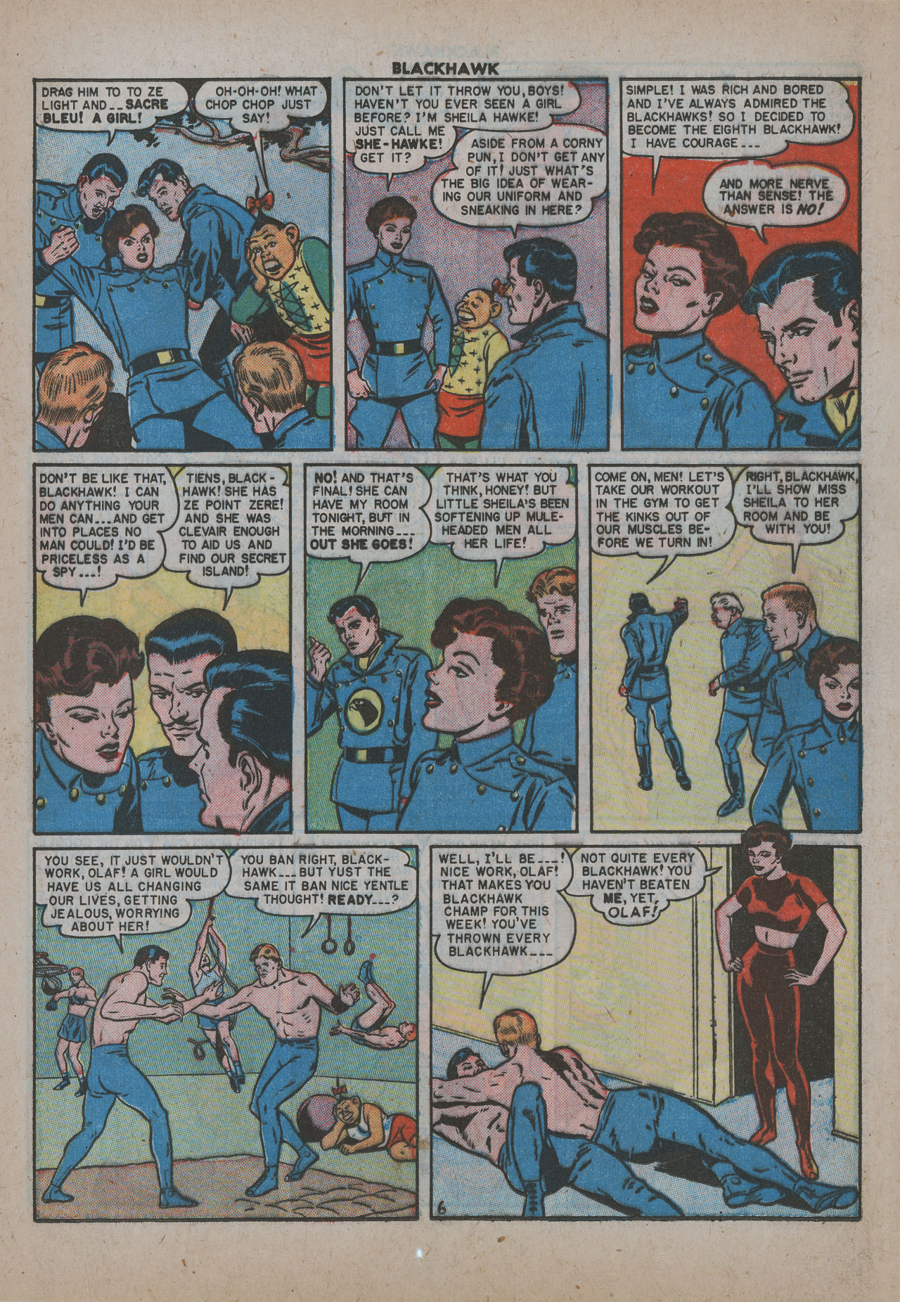 Read online Blackhawk (1957) comic -  Issue #40 - 22