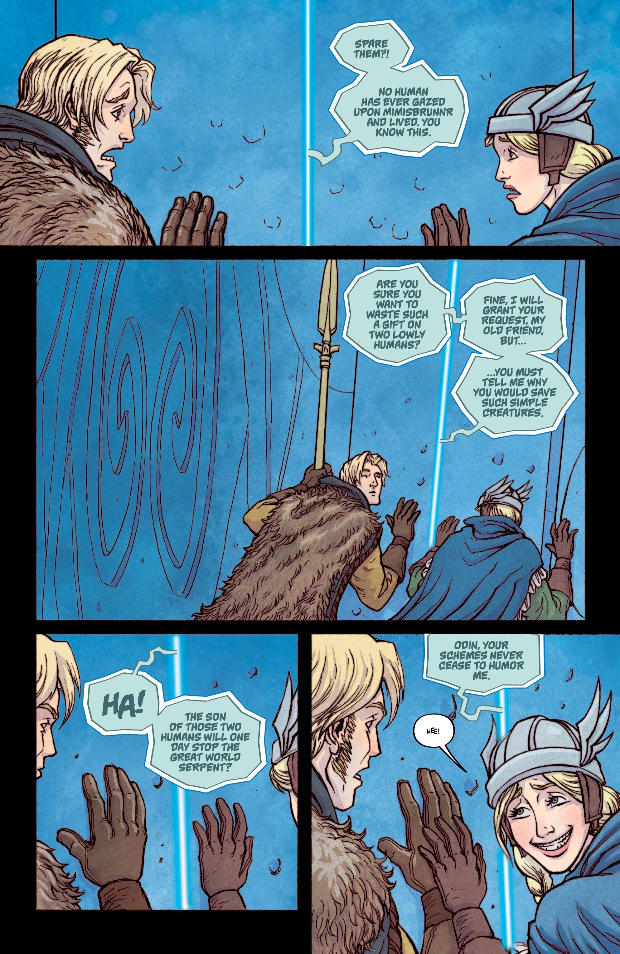 Read online Beware the Eye of Odin comic -  Issue #4 - 34