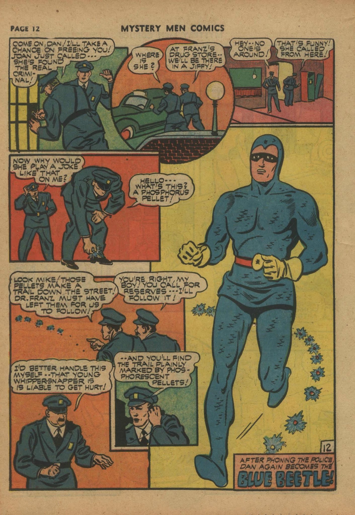 Read online Mystery Men Comics comic -  Issue #26 - 14