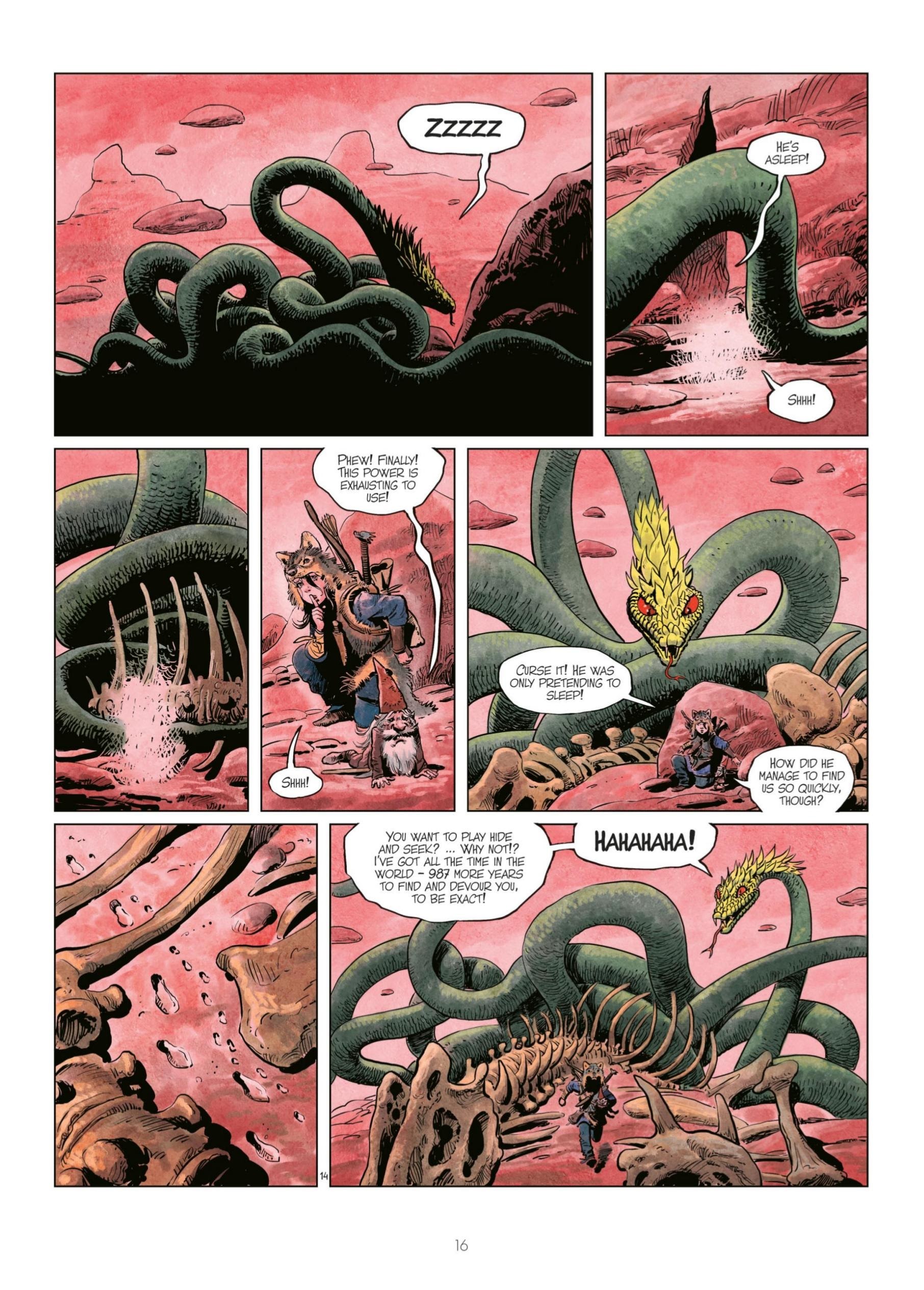 Read online The World of Thorgal: Wolfcub comic -  Issue #7 - 18