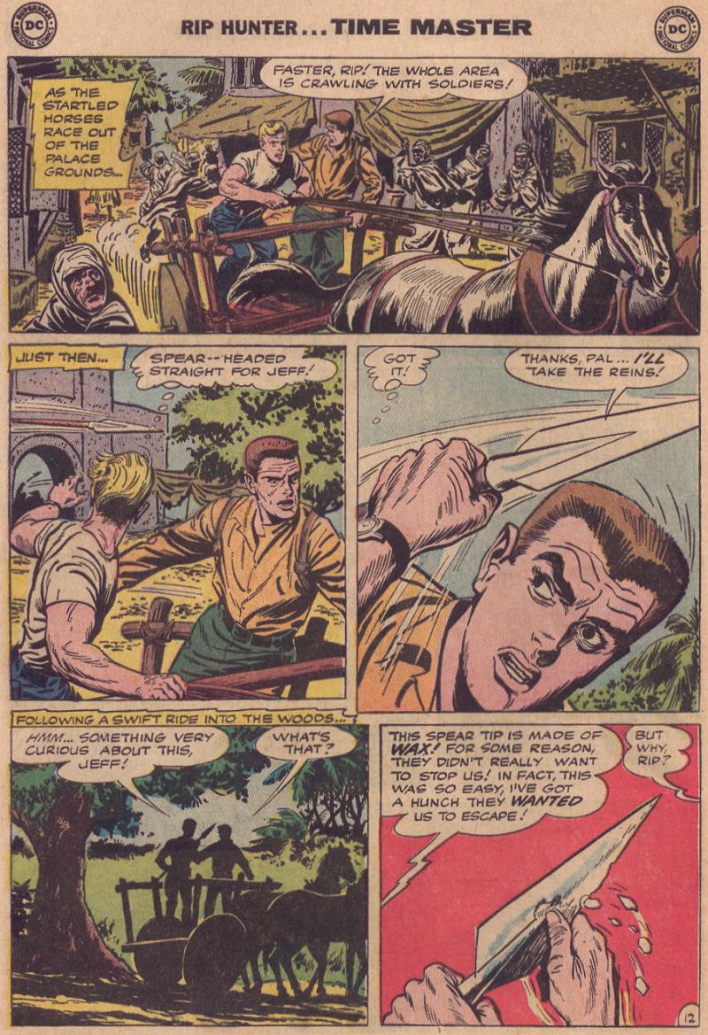 Read online Rip Hunter...Time Master comic -  Issue #10 - 15