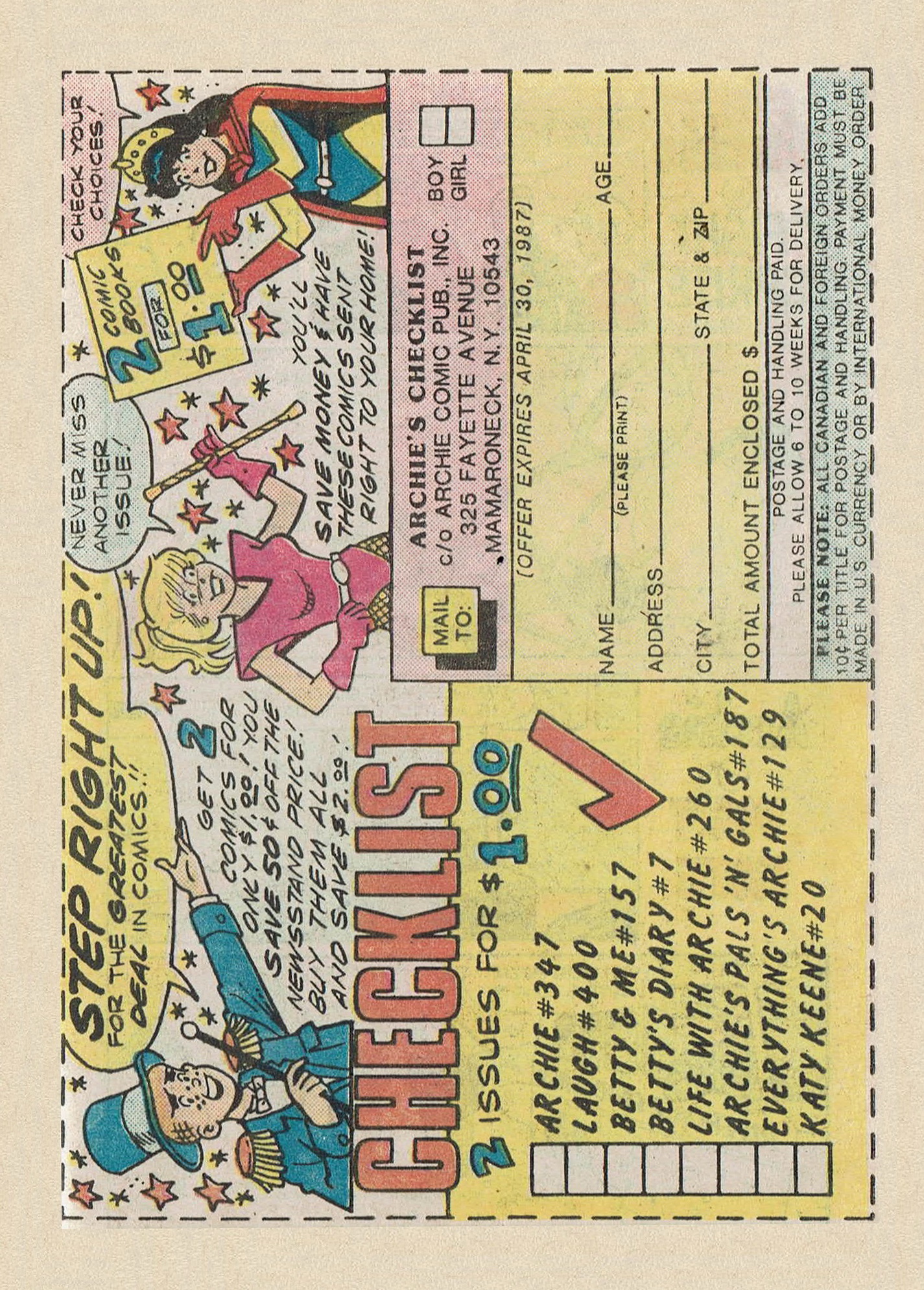 Read online Archie...Archie Andrews, Where Are You? Digest Magazine comic -  Issue #49 - 105