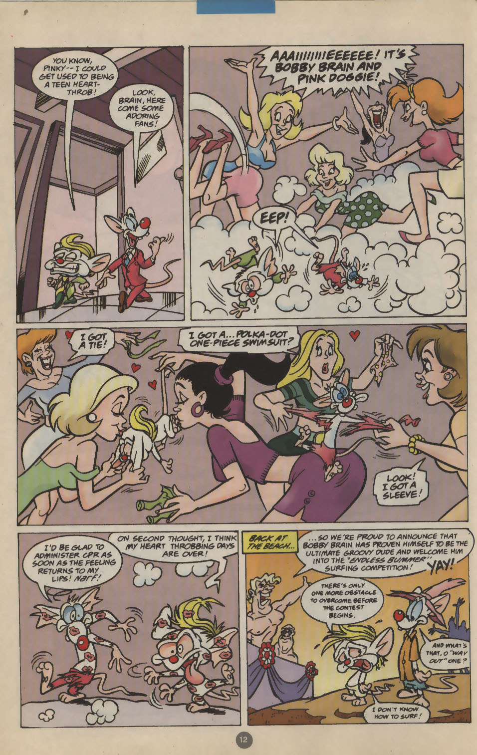 Read online Pinky and The Brain comic -  Issue #12 - 11