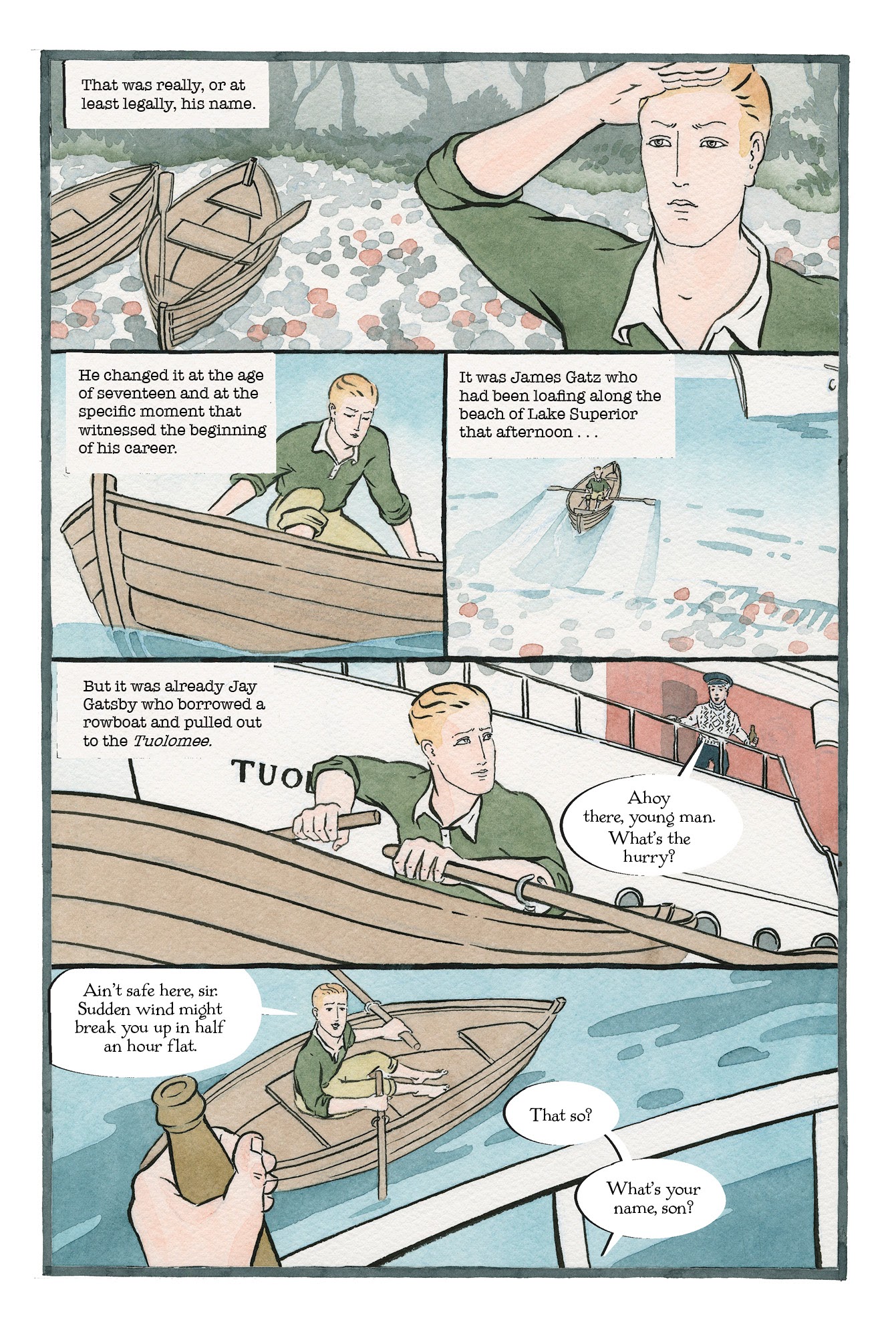 Read online The Great Gatsby: The Graphic Novel comic -  Issue # TPB (Part 2) - 20