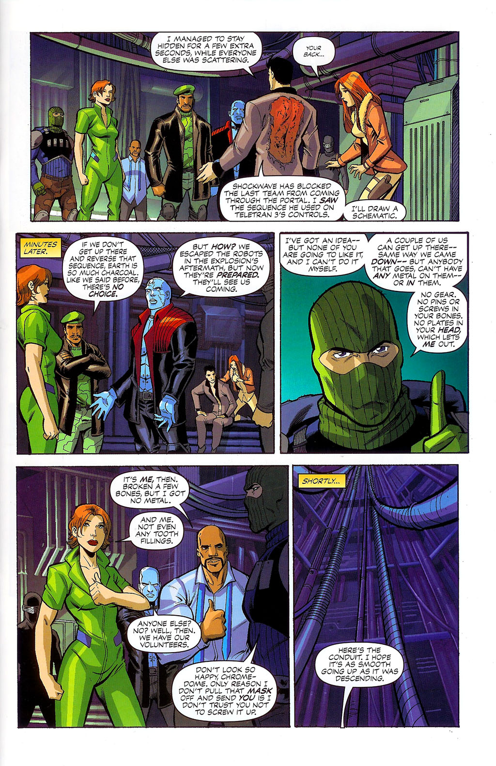 Read online G.I. Joe vs. The Transformers II comic -  Issue #4 - 5