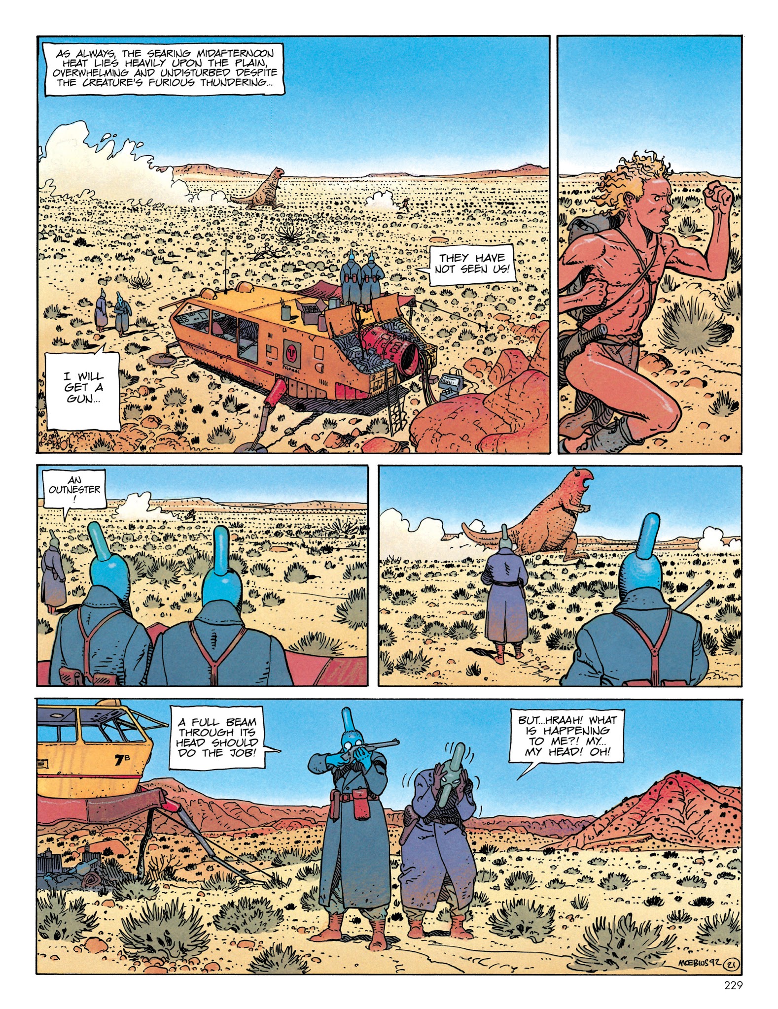 Read online Moebius Library comic -  Issue # TPB - 226