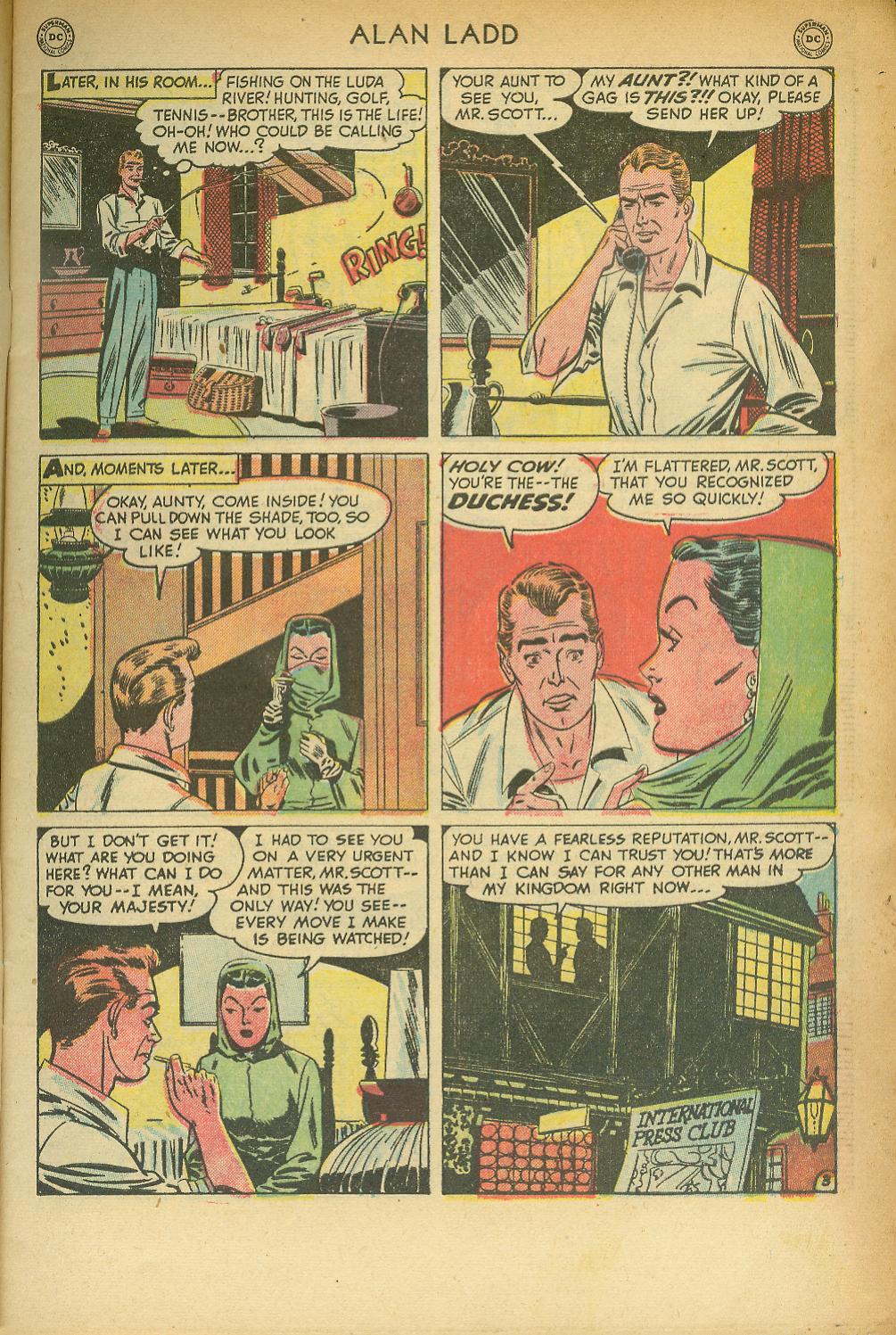 Read online Adventures of Alan Ladd comic -  Issue #8 - 5