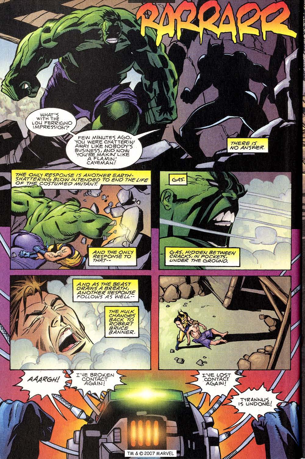 Read online Hulk (1999) comic -  Issue #8 - 42