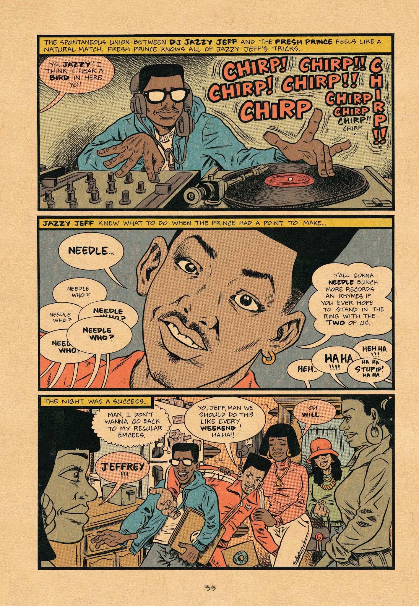 Read online Hip Hop Family Tree (2013) comic -  Issue # TPB 4 - 36