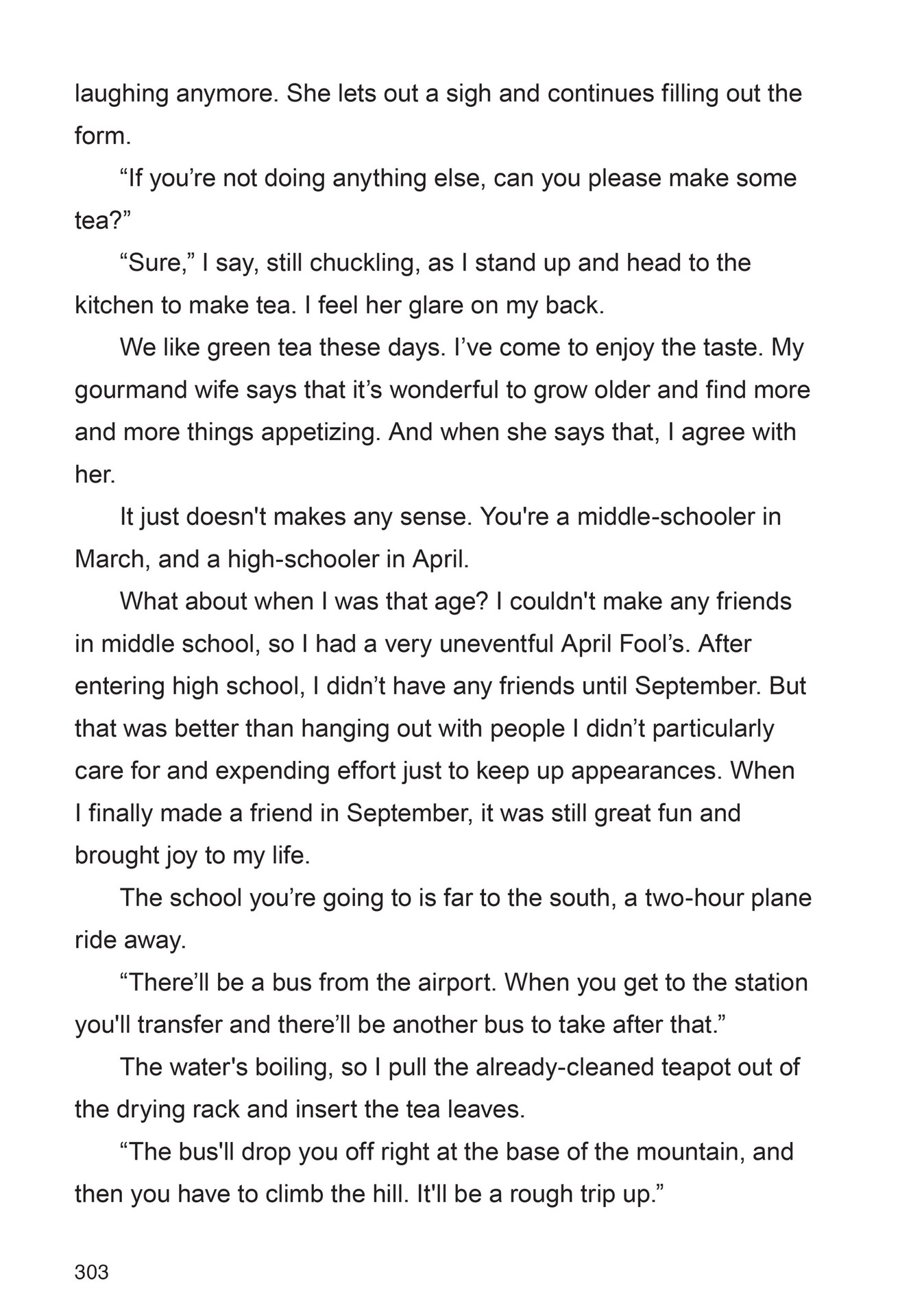 Read online Paradise Residence comic -  Issue #1 - 302