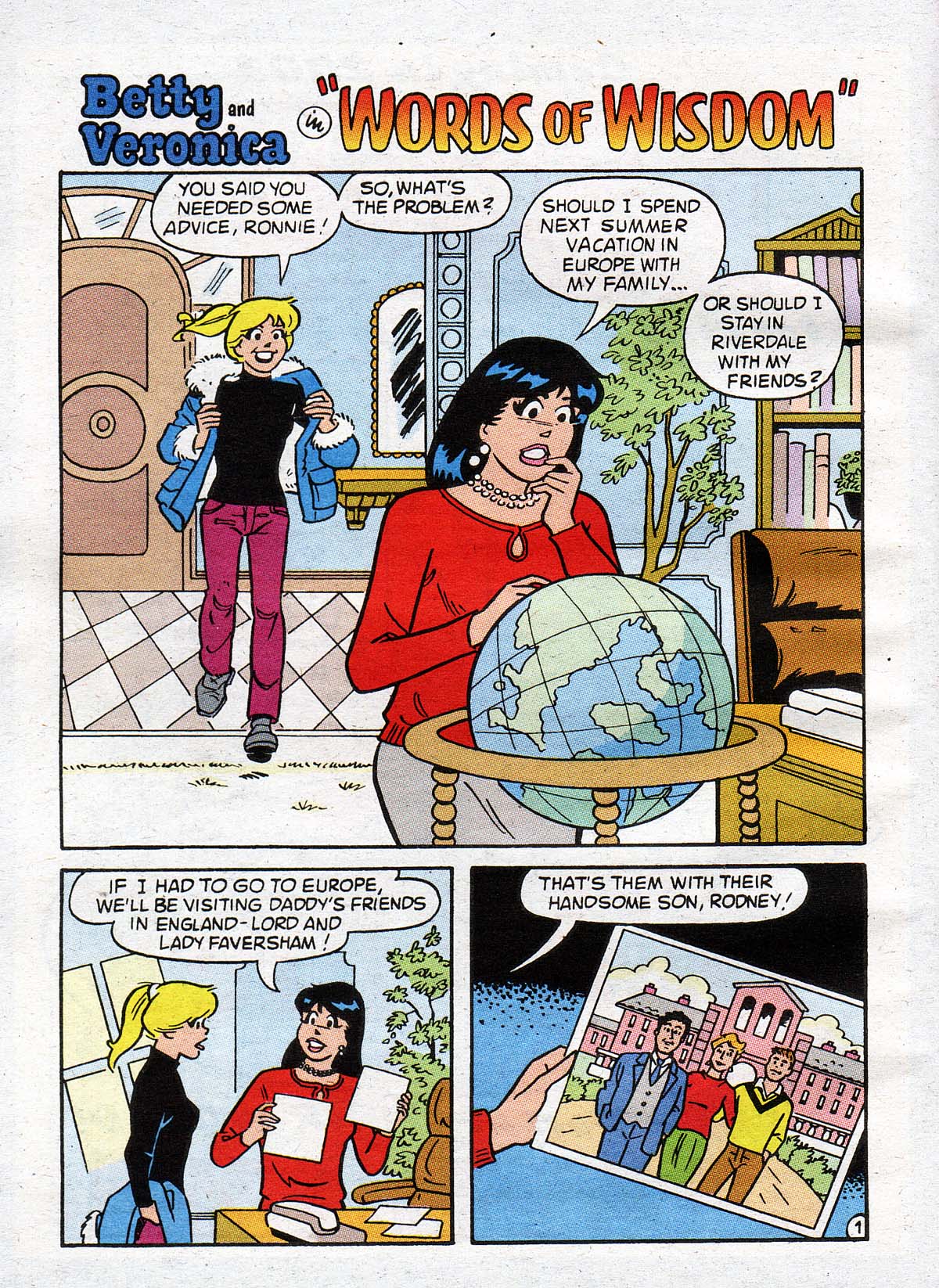 Read online Betty and Veronica Digest Magazine comic -  Issue #136 - 8