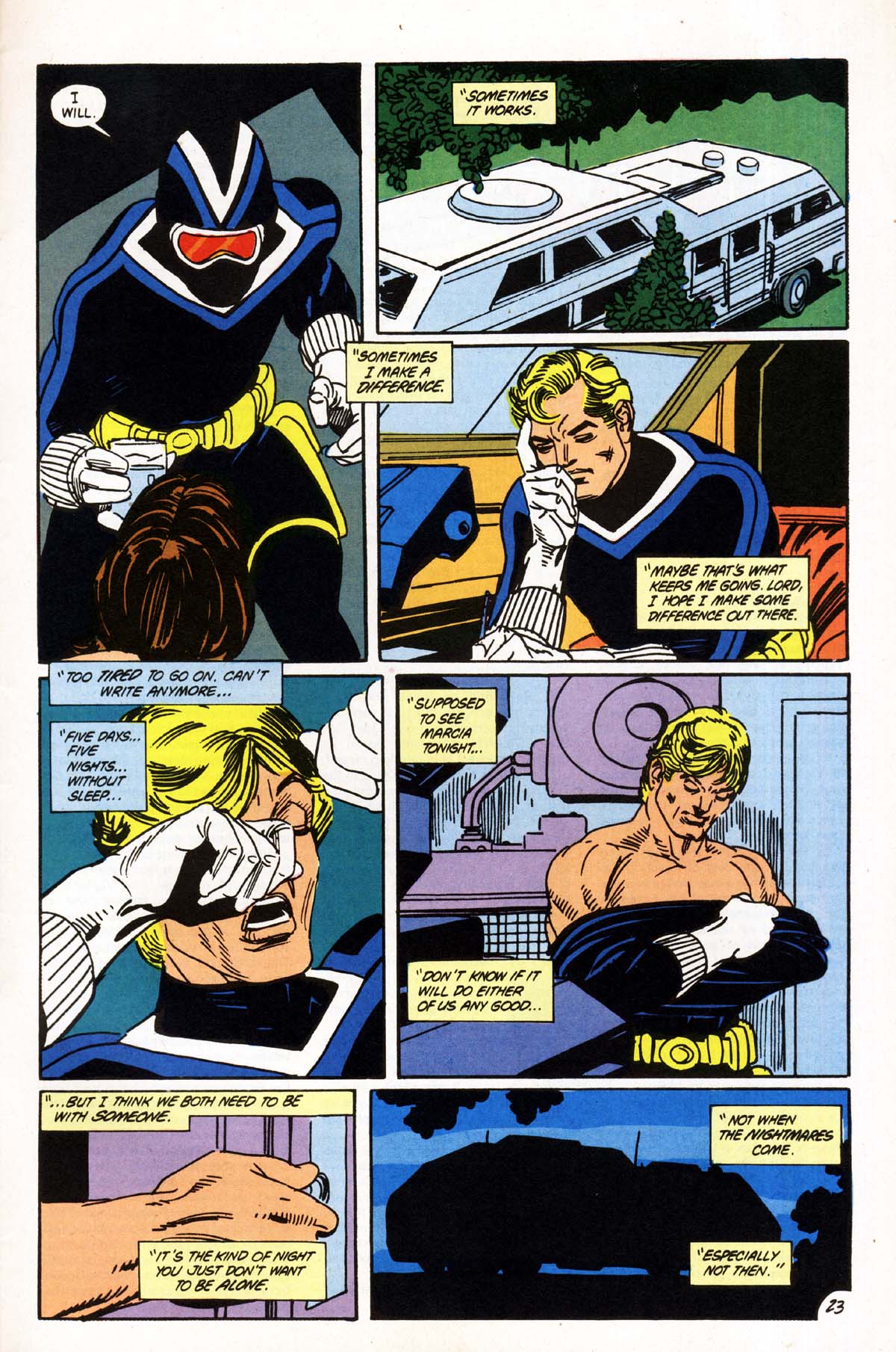 Read online Vigilante (1983) comic -  Issue #12 - 25