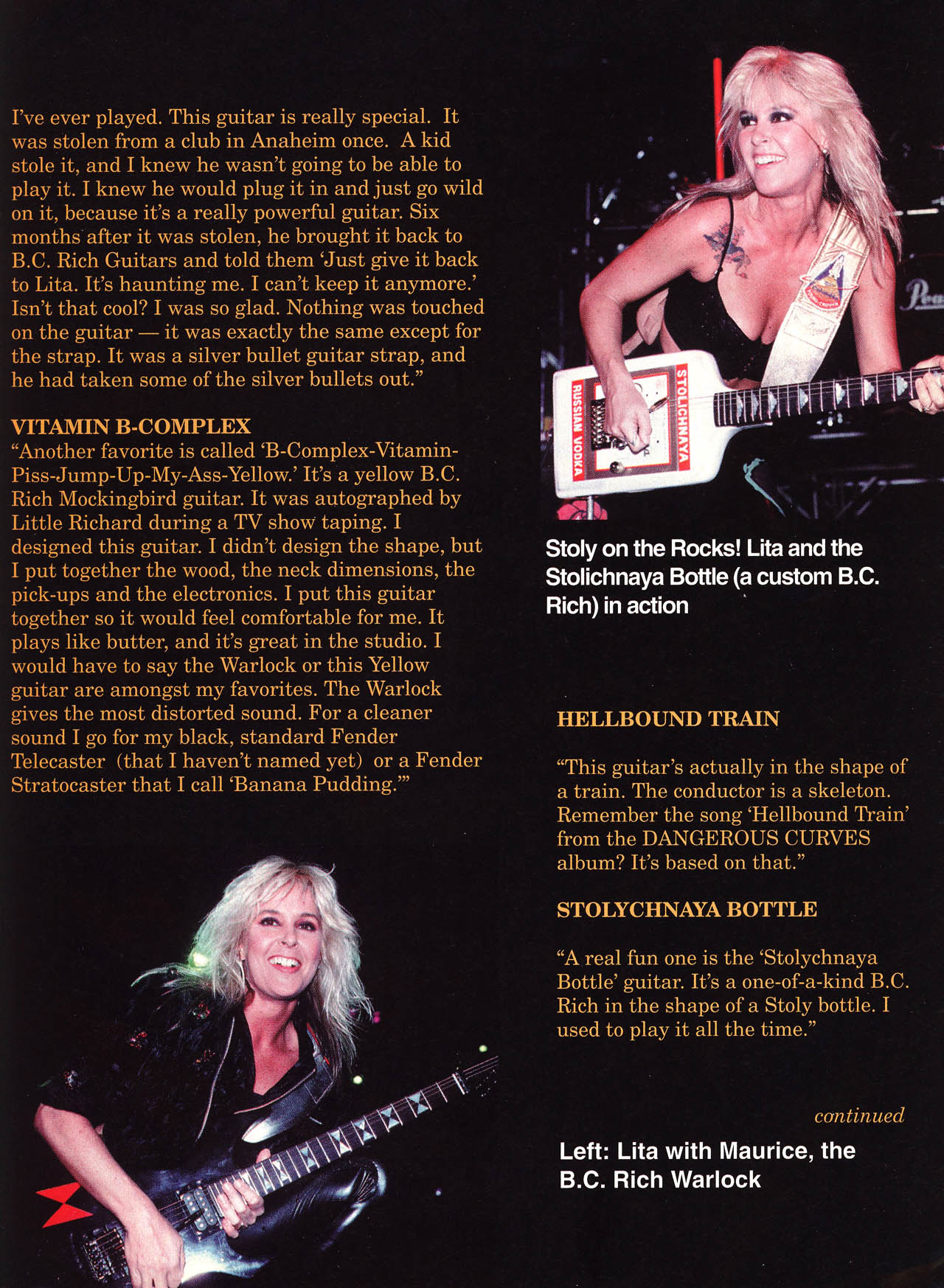 Read online Lita Ford comic -  Issue # Full - 41