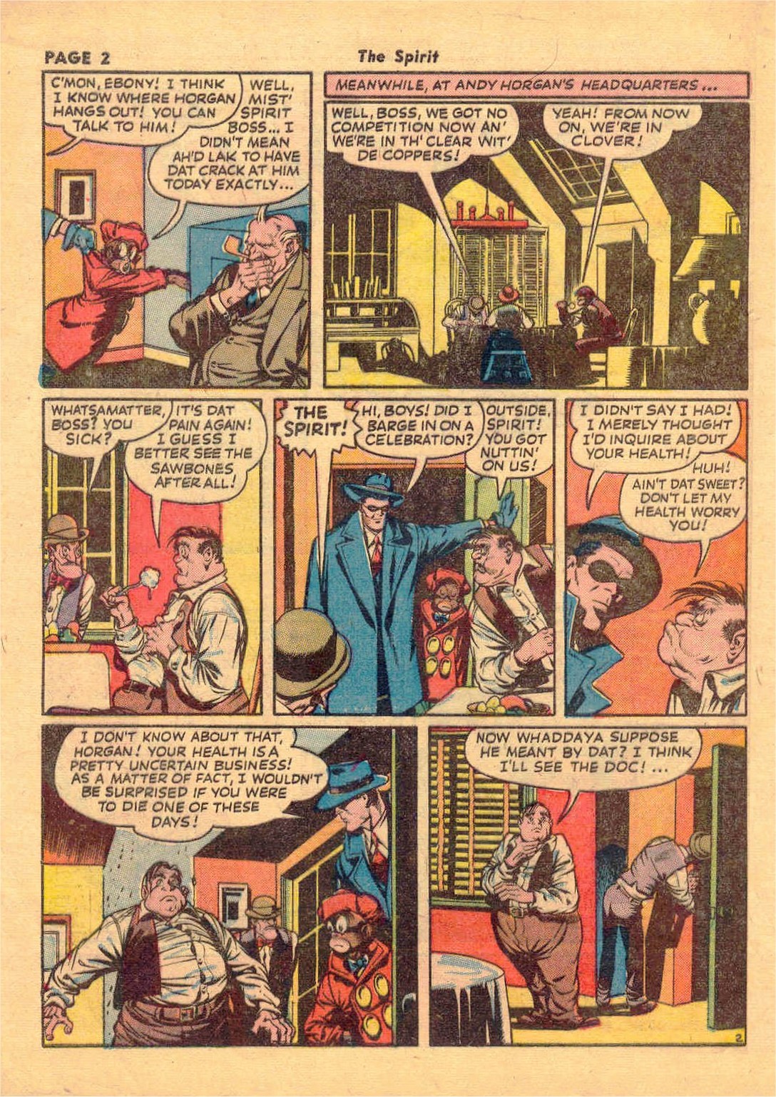 Read online The Spirit (1944) comic -  Issue #3 - 4