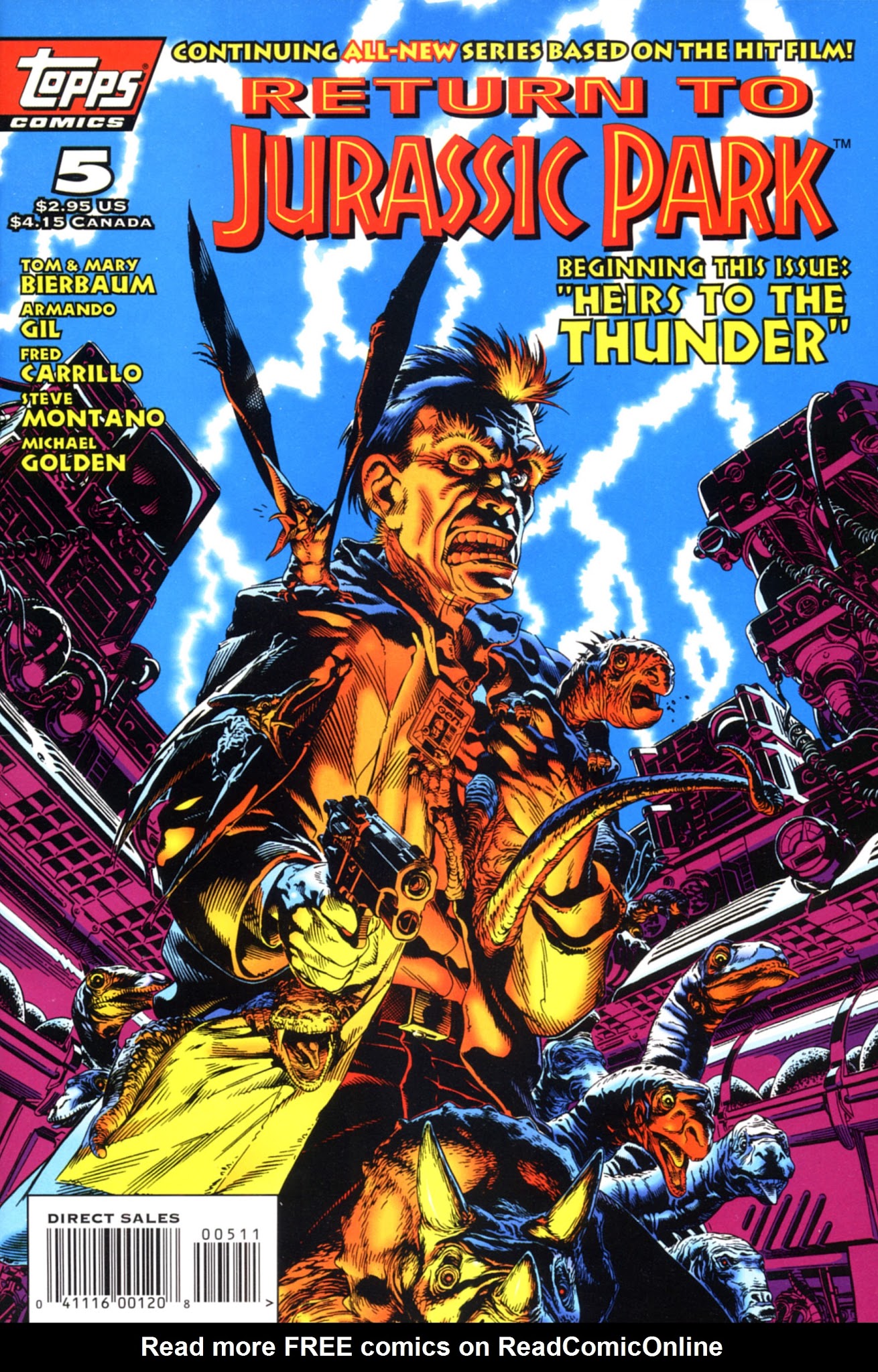 Read online Return To Jurassic Park comic -  Issue #5 - 1