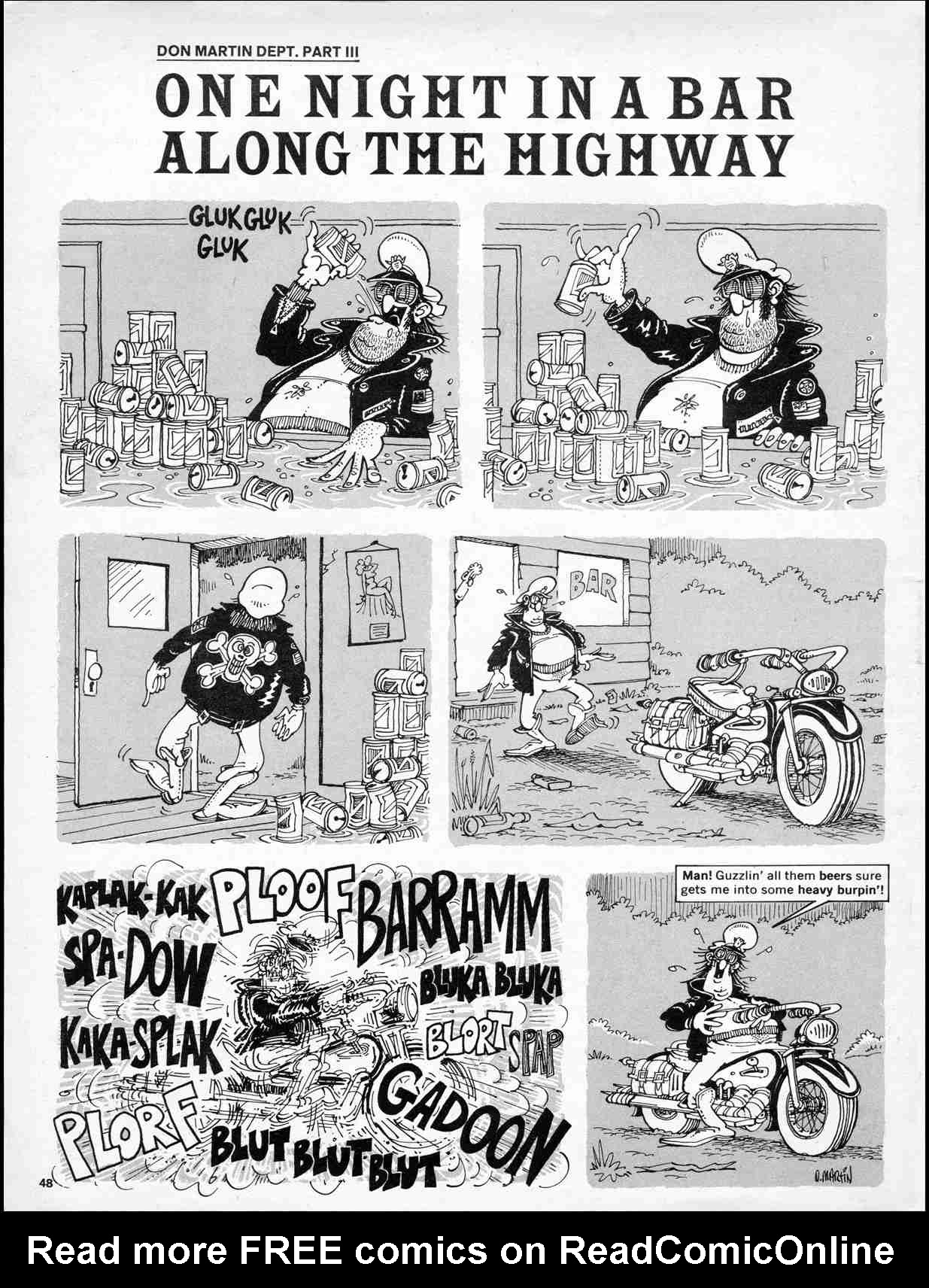 Read online MAD comic -  Issue #154 - 50