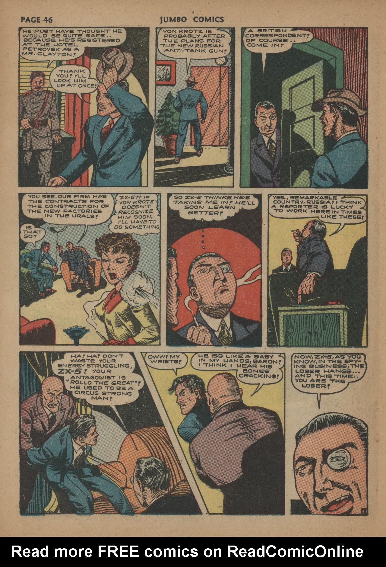 Read online Jumbo Comics comic -  Issue #44 - 48