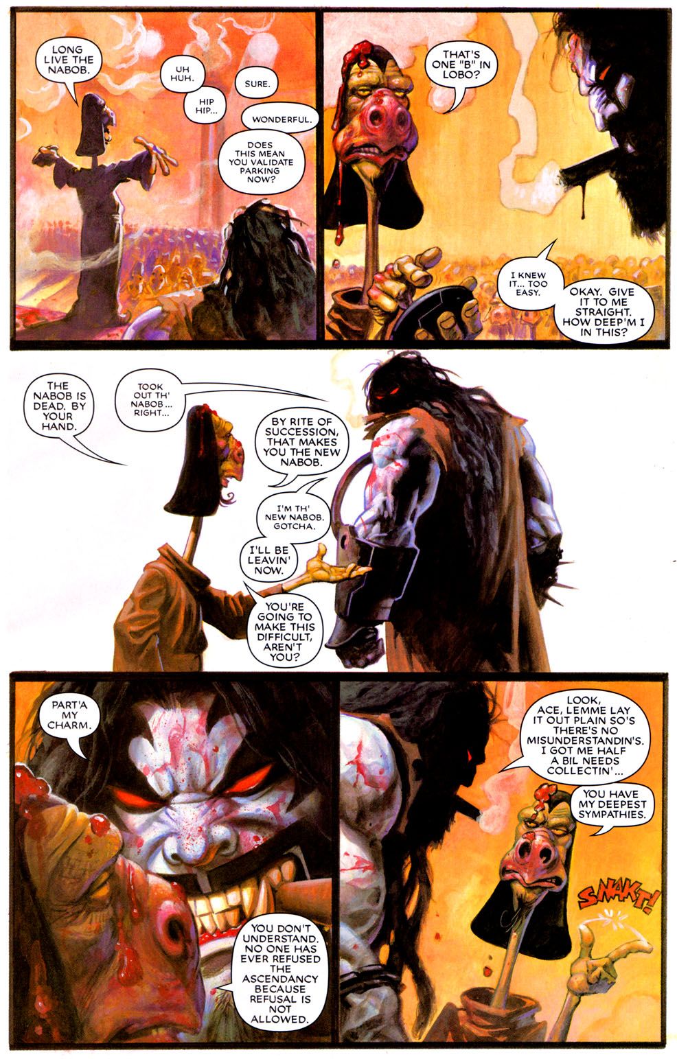 Read online Lobo: Unbound comic -  Issue #3 - 17