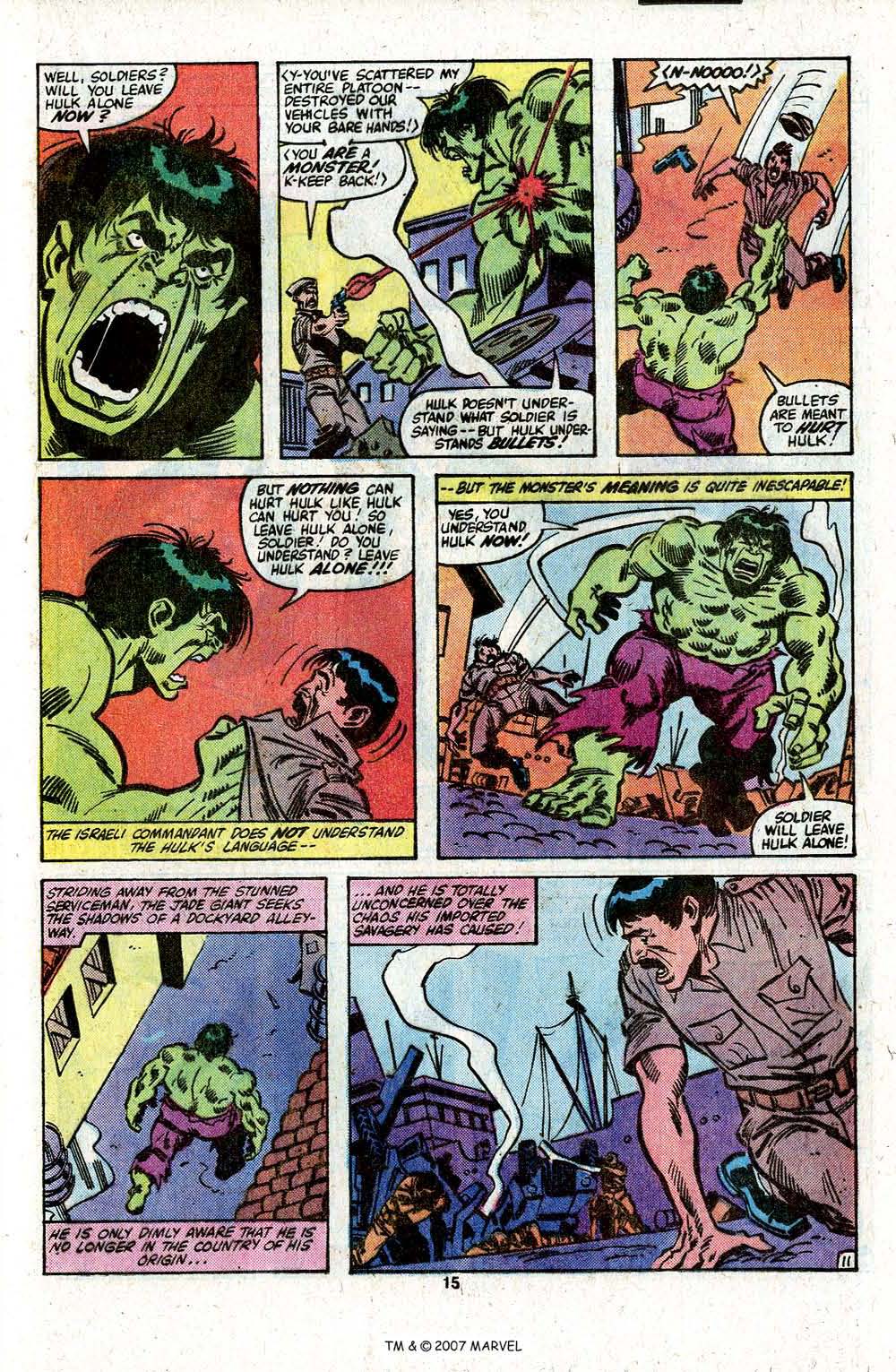 Read online The Incredible Hulk (1968) comic -  Issue #256 - 17