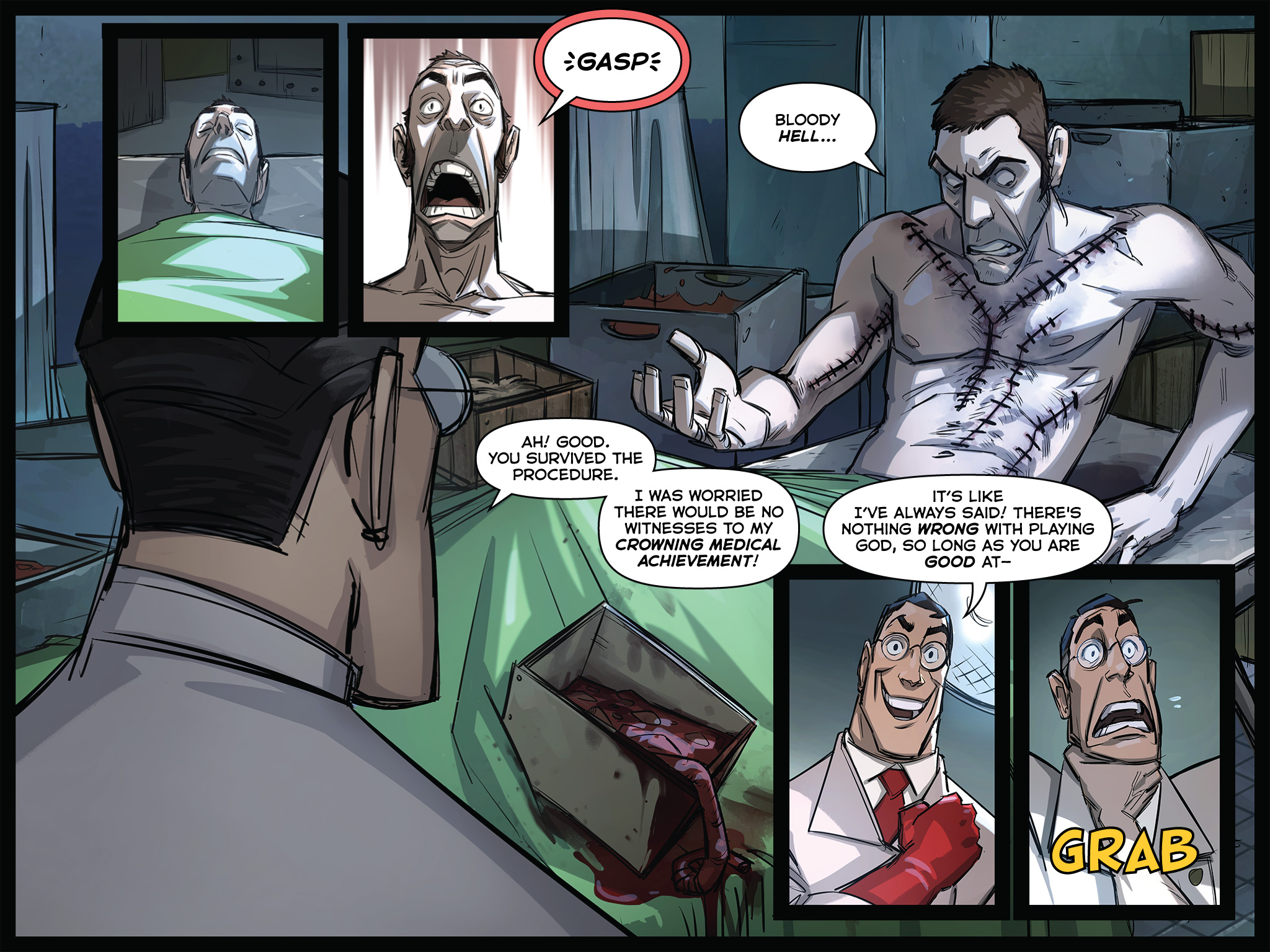 Read online Team Fortress 2 comic -  Issue #5 - 65