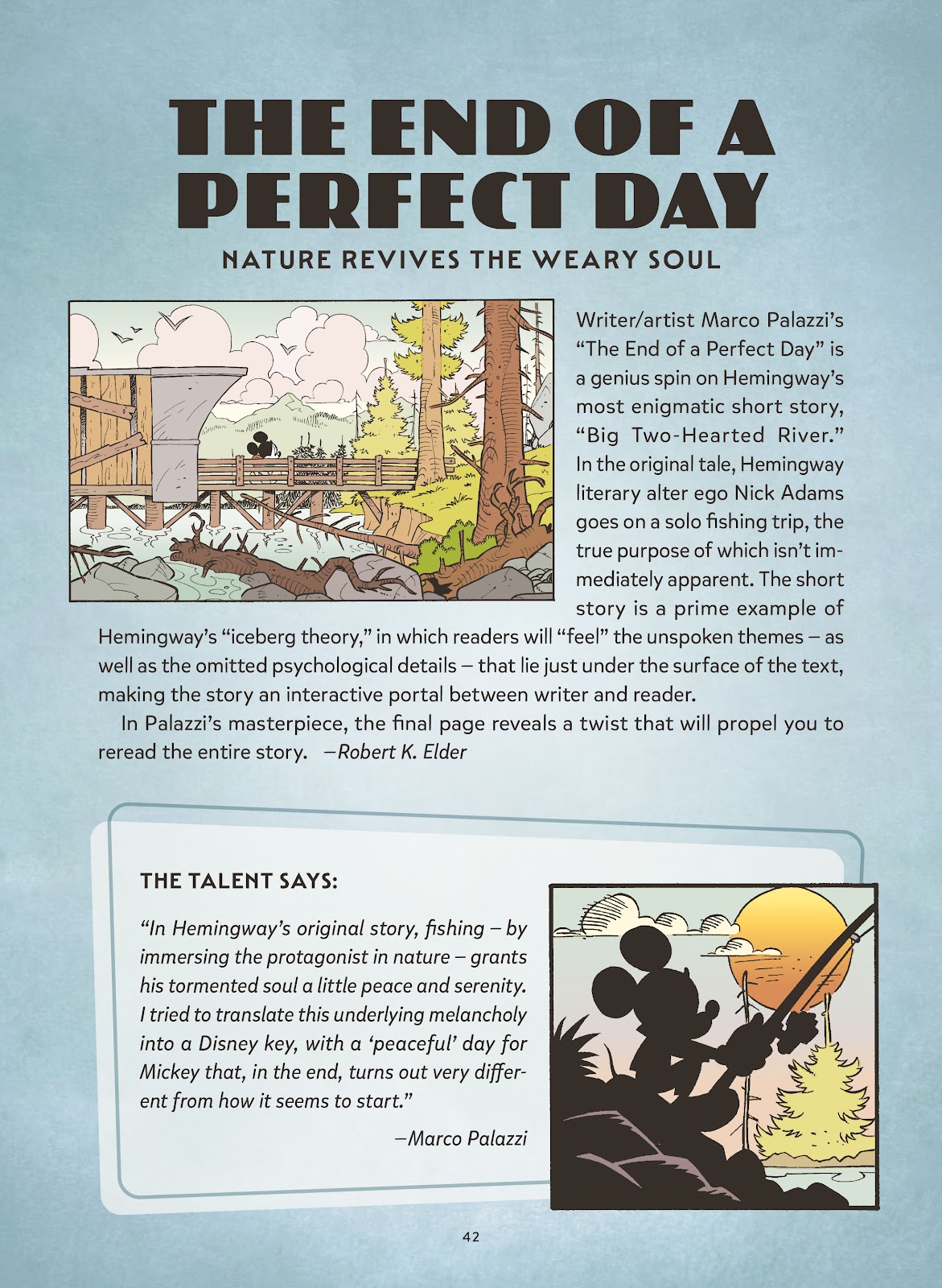 Walt Disney's Mickey and Donald: For Whom the Doorbell Tolls and Other Tales Inspired by Hemingway issue TPB (Part 1) - Page 43