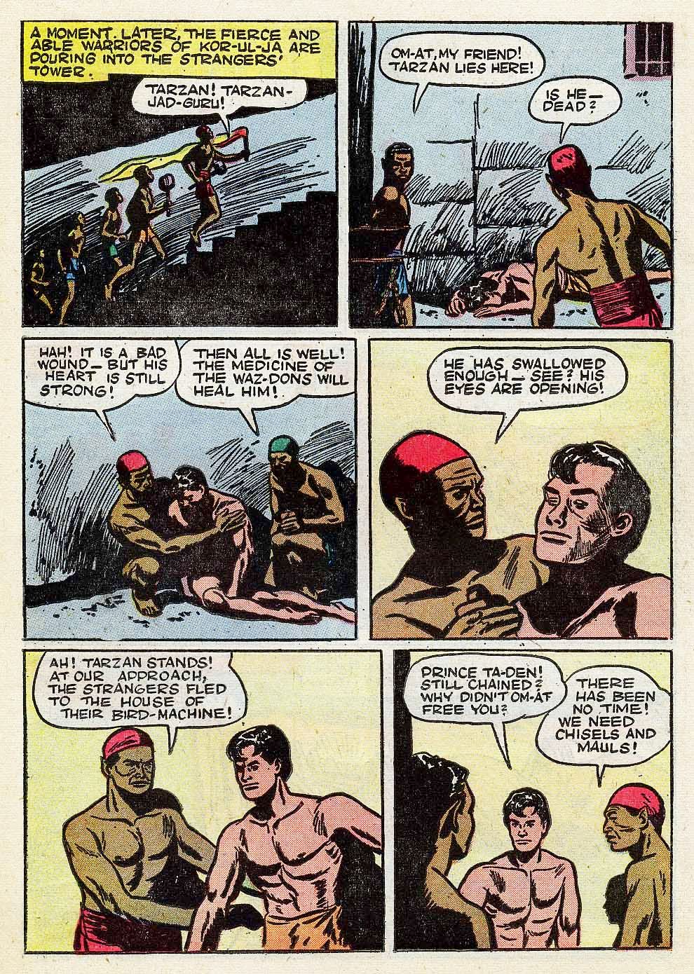 Read online Tarzan (1948) comic -  Issue #16 - 27
