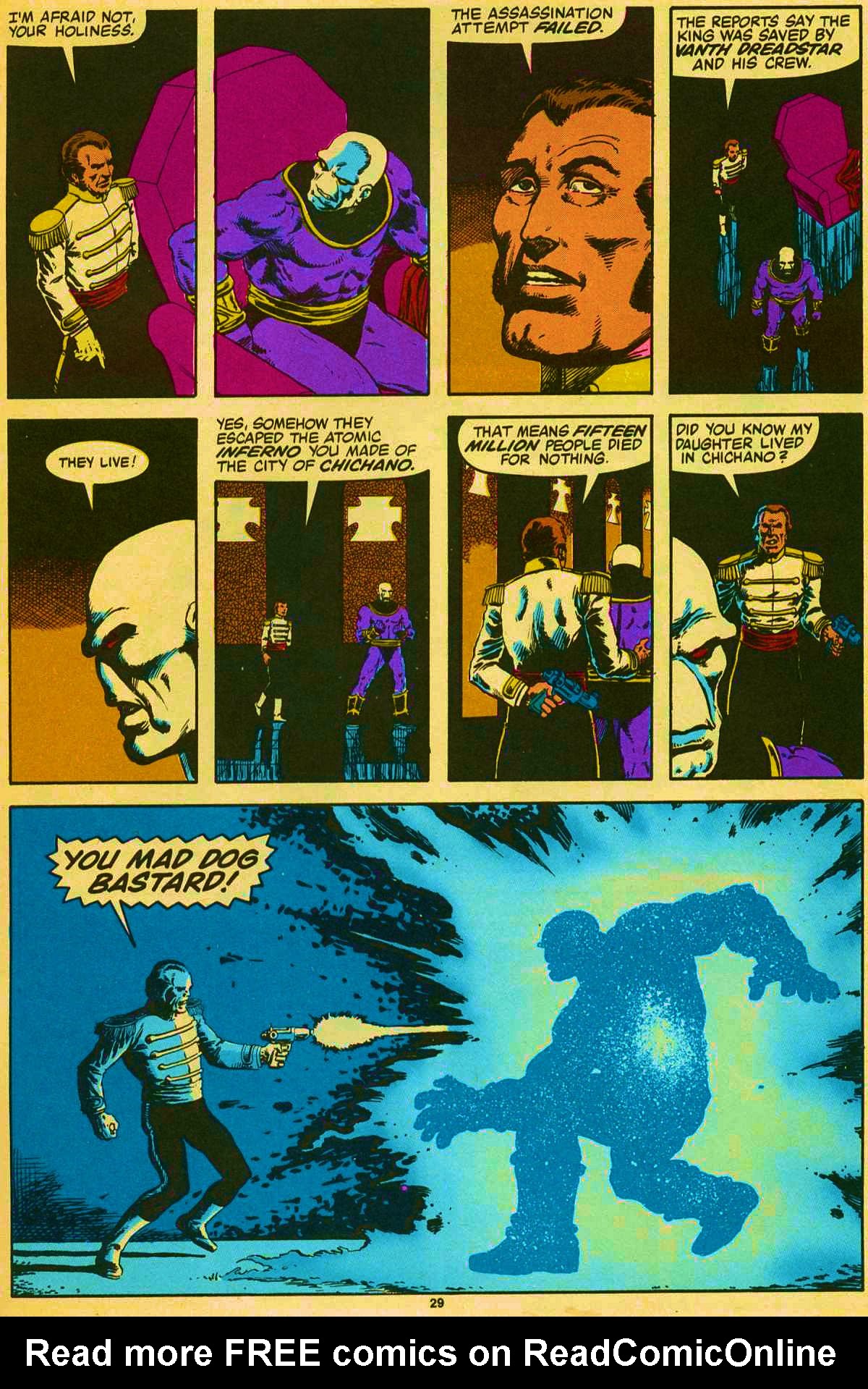 Read online Dreadstar comic -  Issue #4 - 30