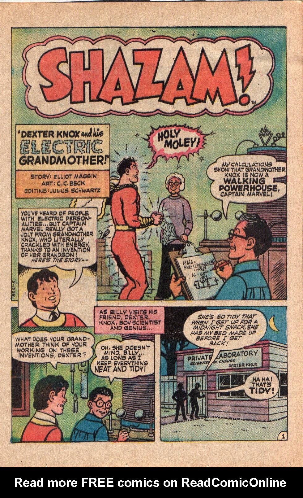 Read online Shazam! (1973) comic -  Issue #6 - 13