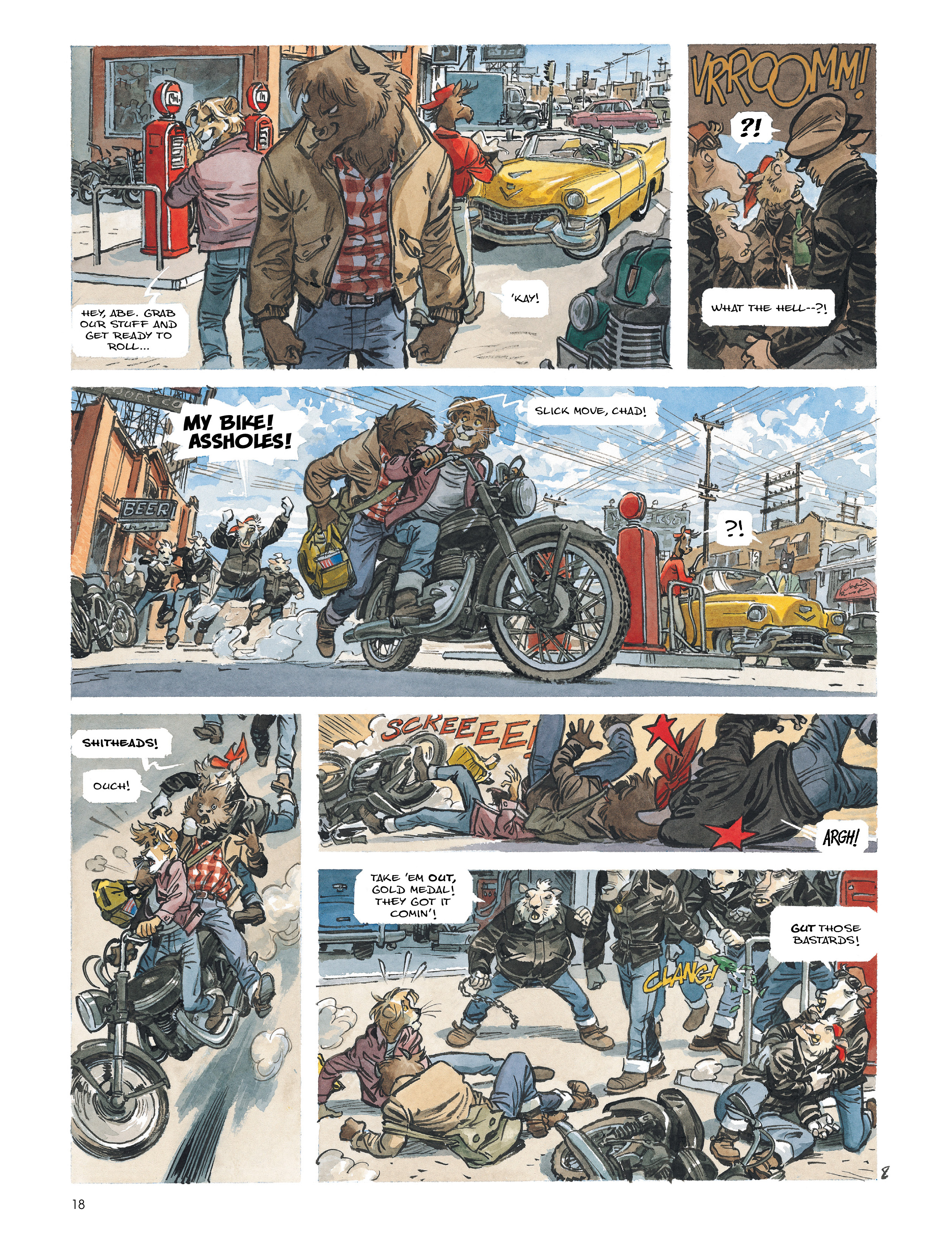 Read online Blacksad: Amarillo comic -  Issue # Full - 17