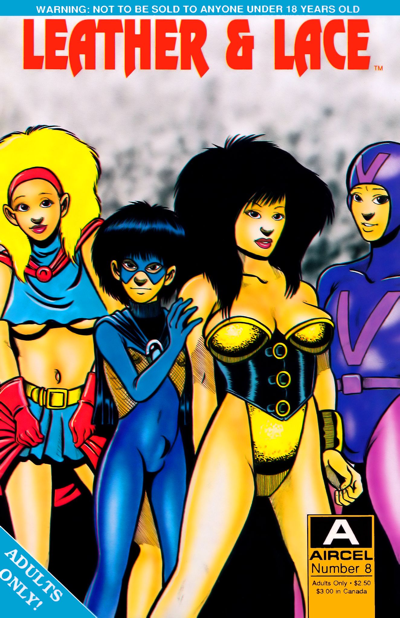 Read online Leather & Lace (1989) comic -  Issue #8 - 1