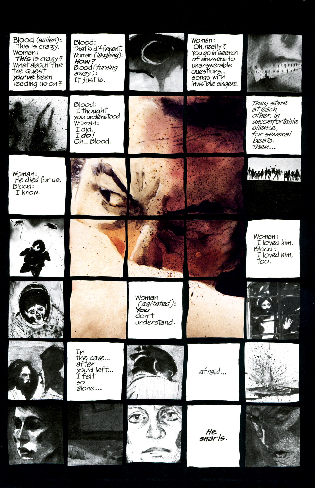 Read online Blood: A Tale comic -  Issue #4 - 7