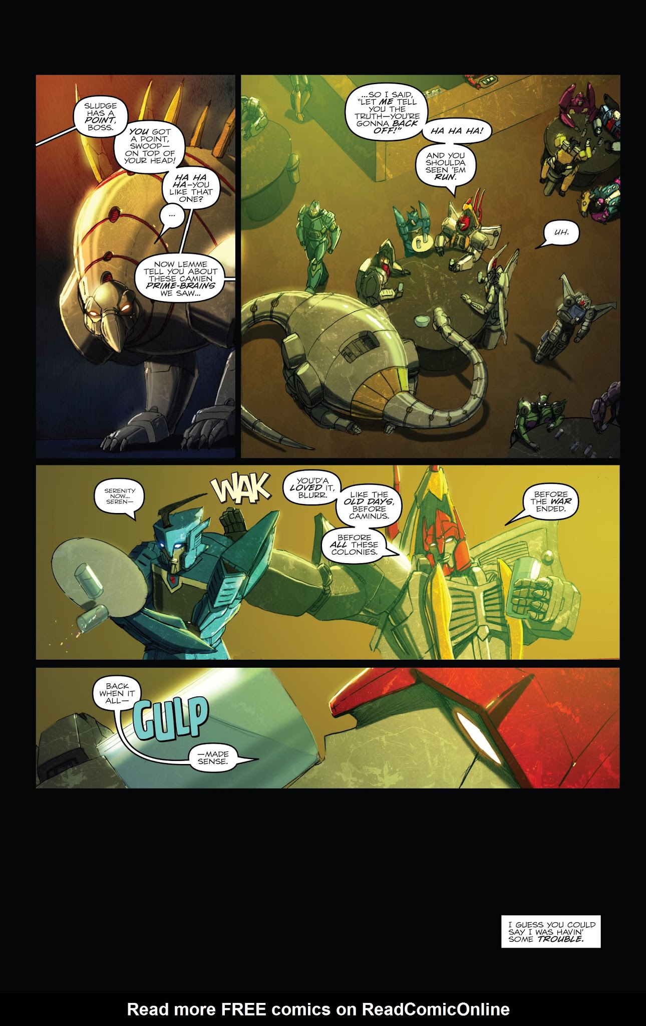 Read online The Transformers: Redemption of the Dinobots comic -  Issue # TPB - 57